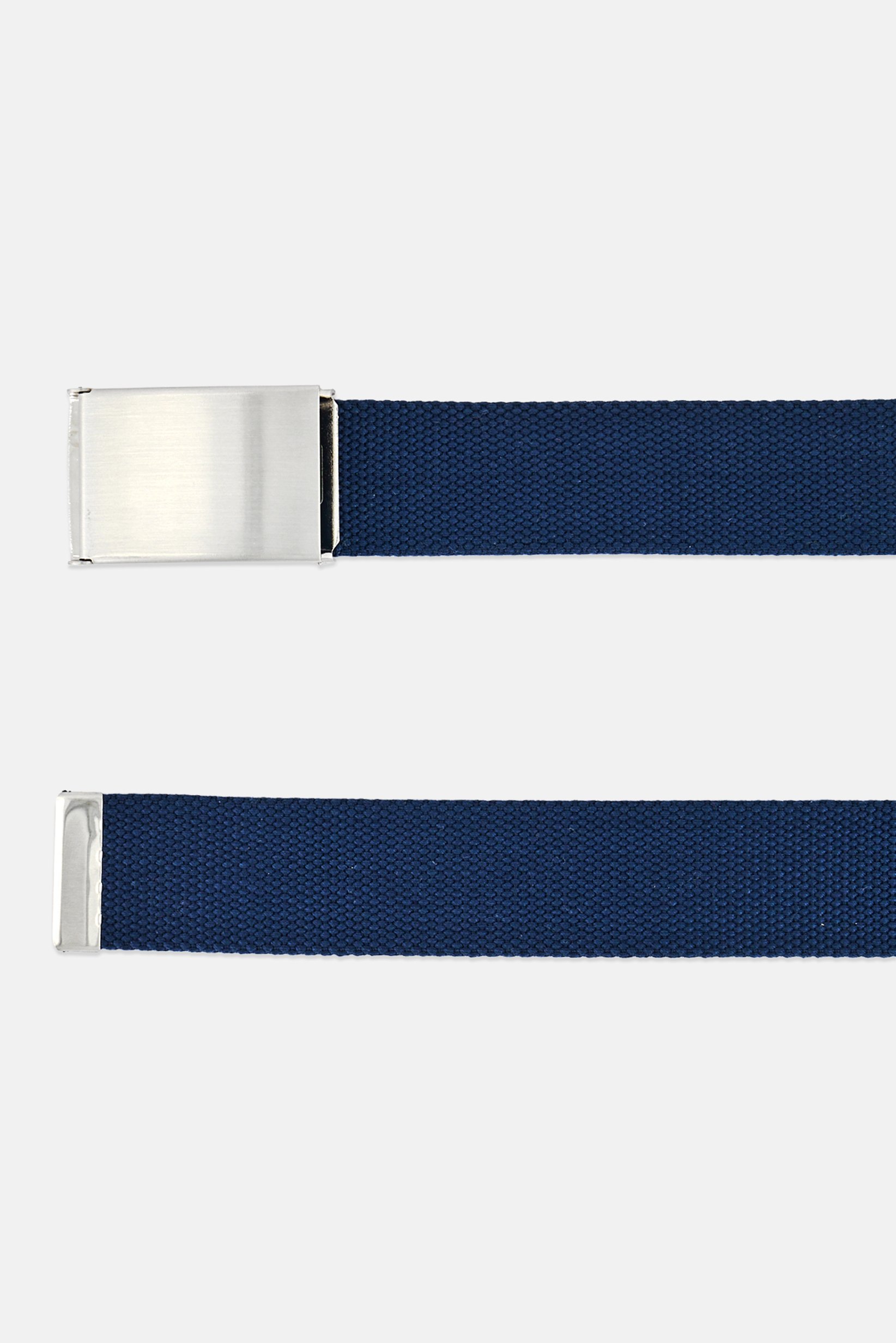 Men Textured Belt, Navy