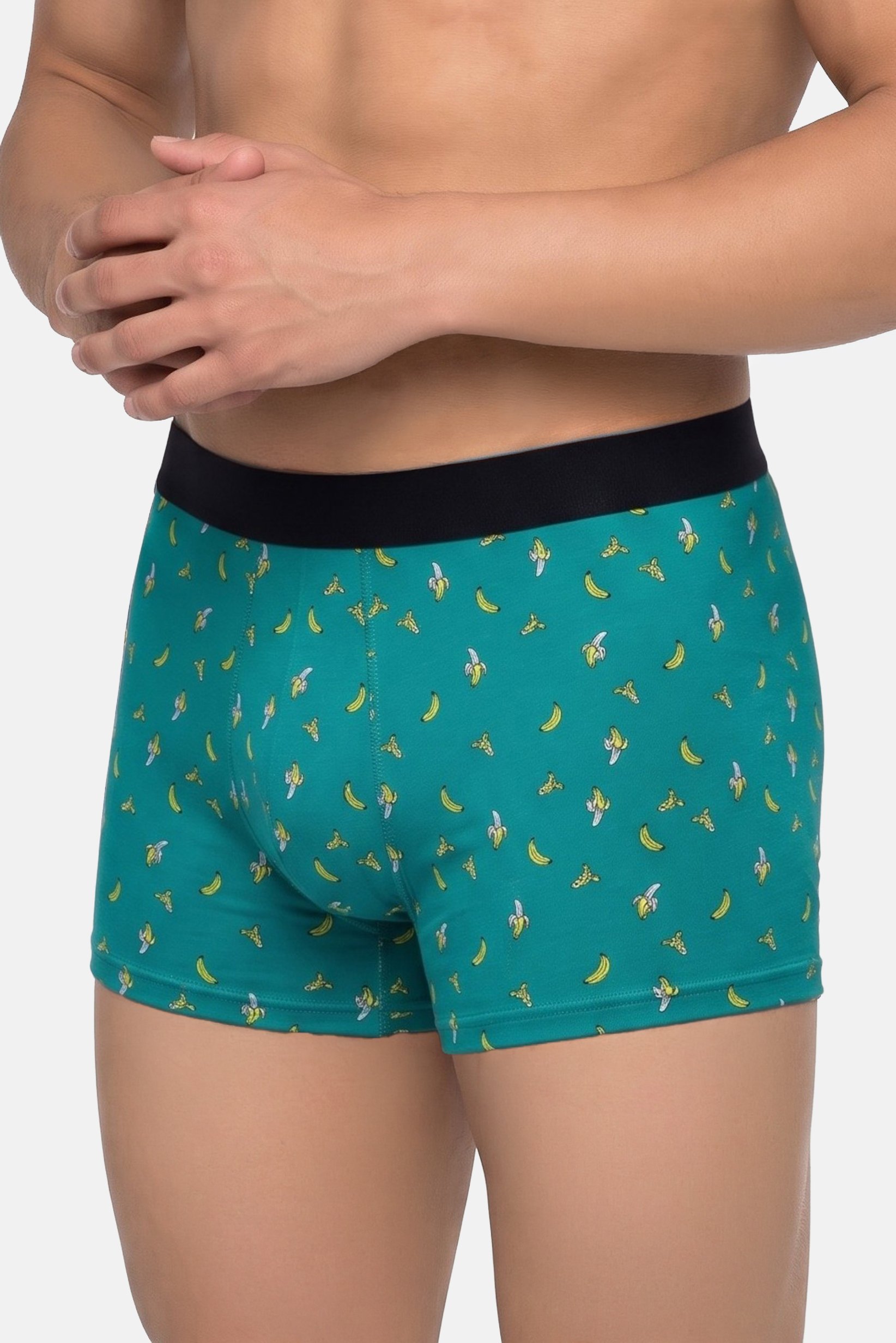 Men Graphic Print Boxer Brief, Multicolor
