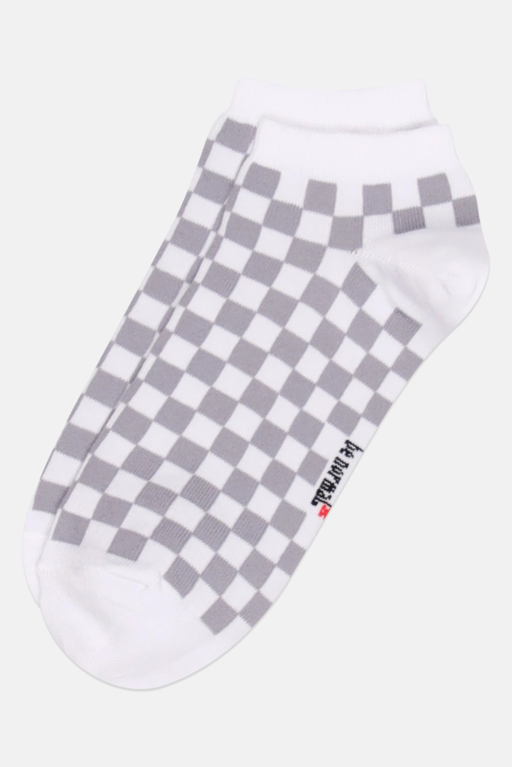 Men Checkered Ankle Socks, Multicolor