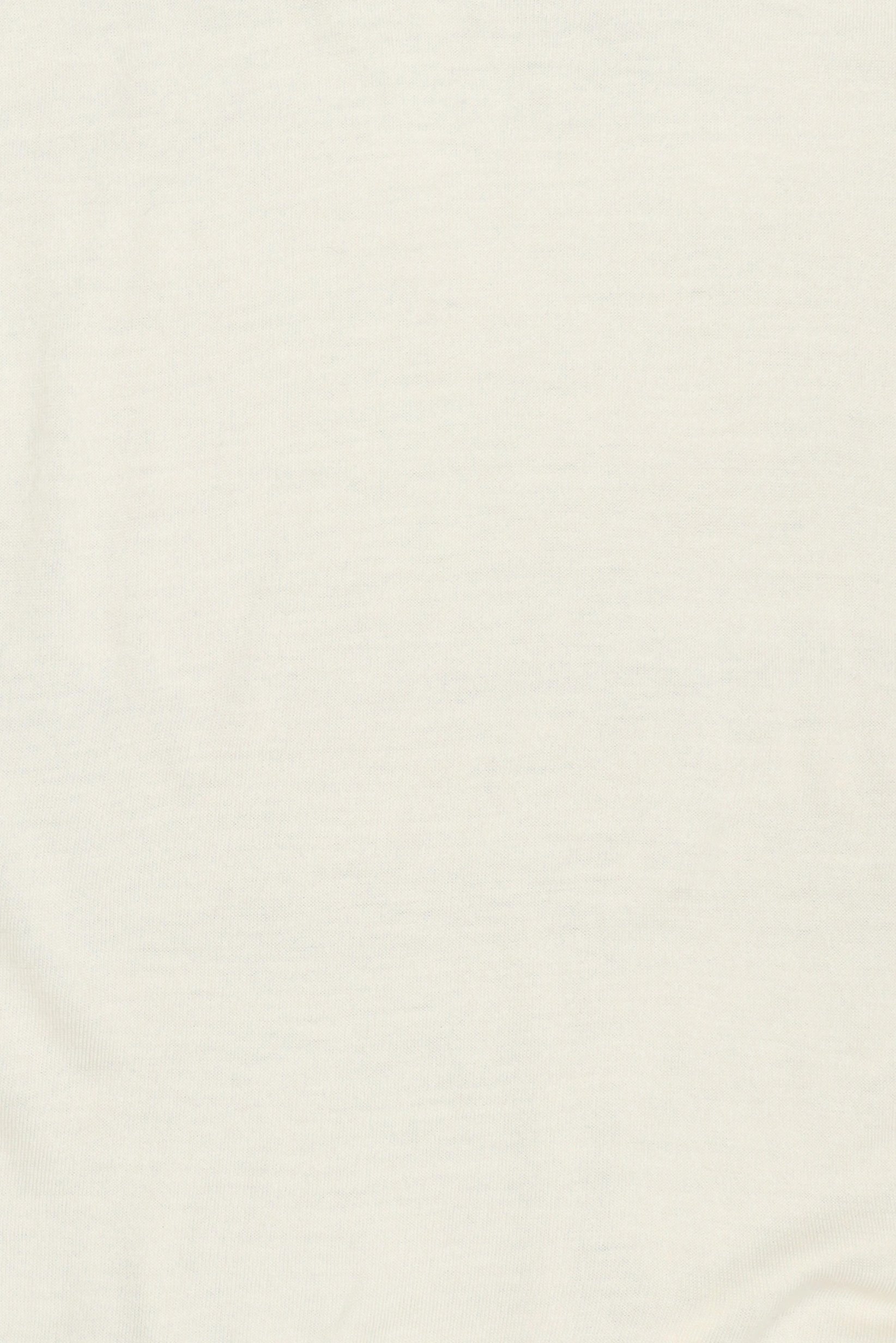 Men Crew Neck Long Sleeve Knitted Sweater, Cream