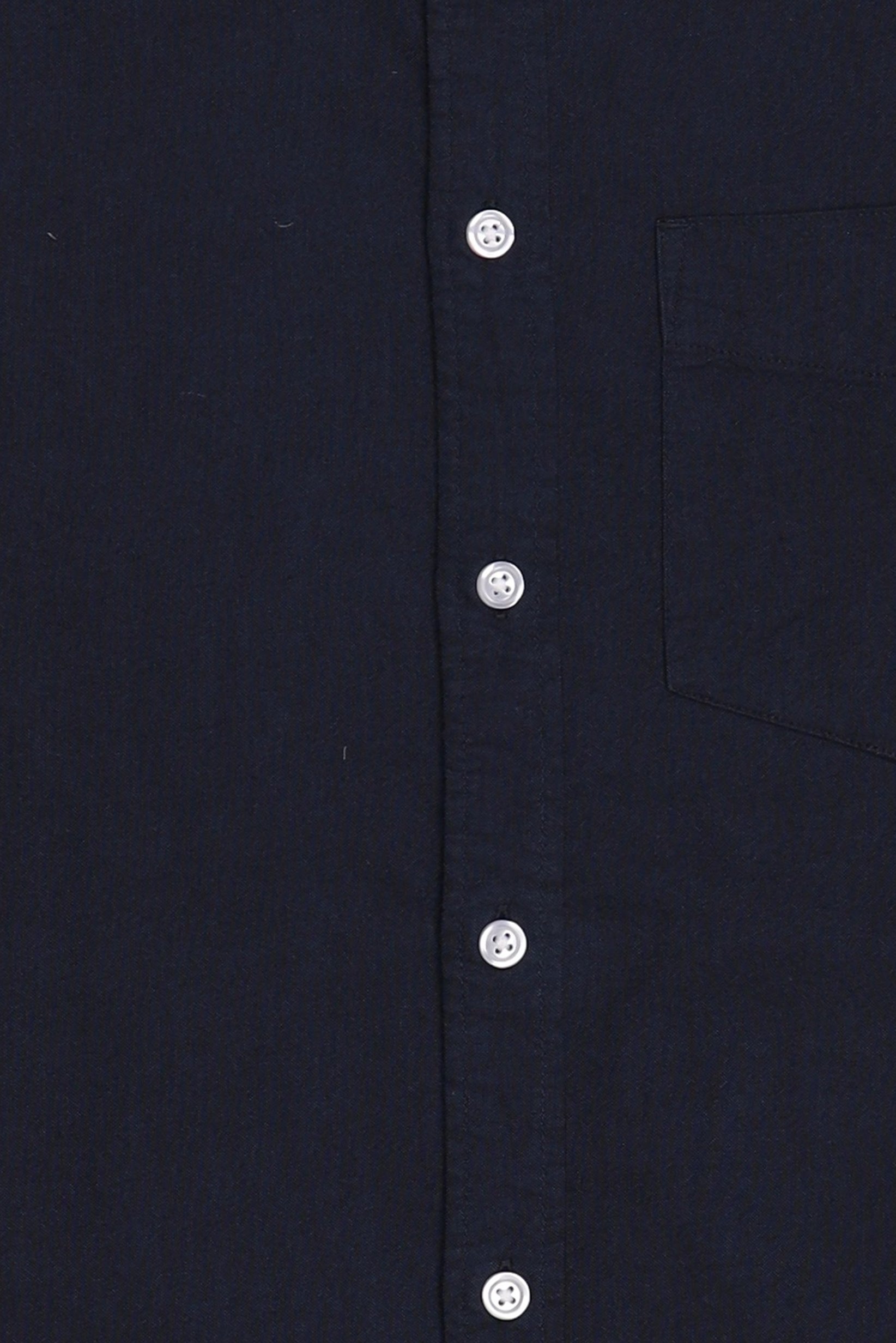 Men Regular Fit Solid Long Sleeve Casual Shirt, Dark Navy