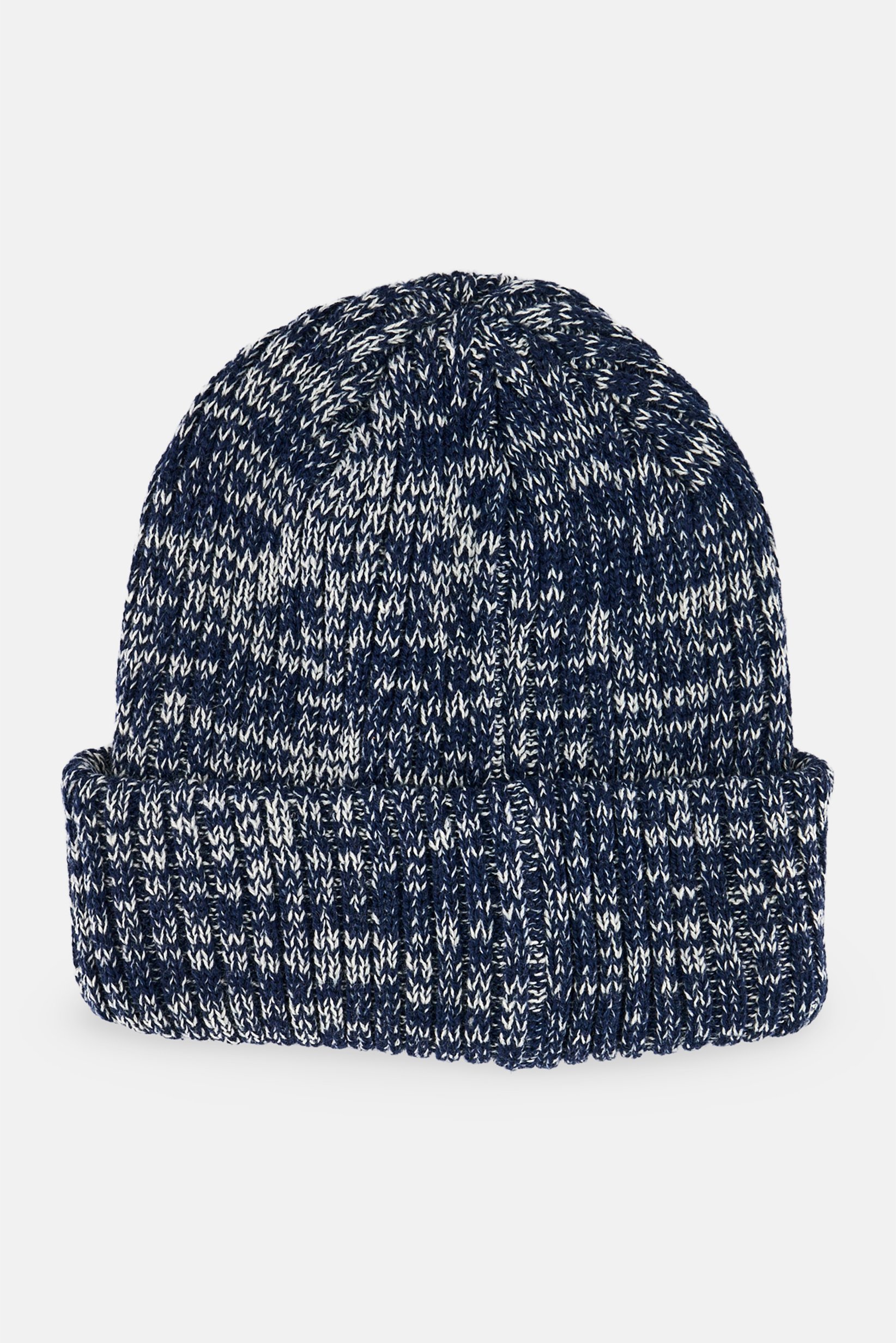 Men Ribbed Bennie Hat, Multicolor