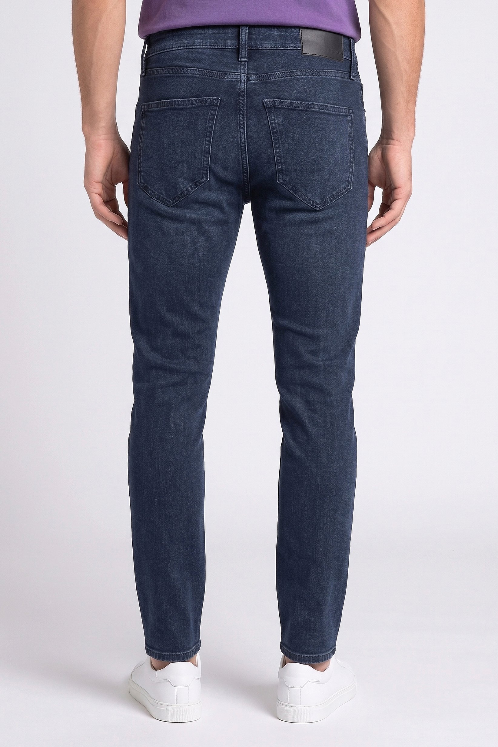 Men Skinny Fit Wash Stretchable Denim, Blue