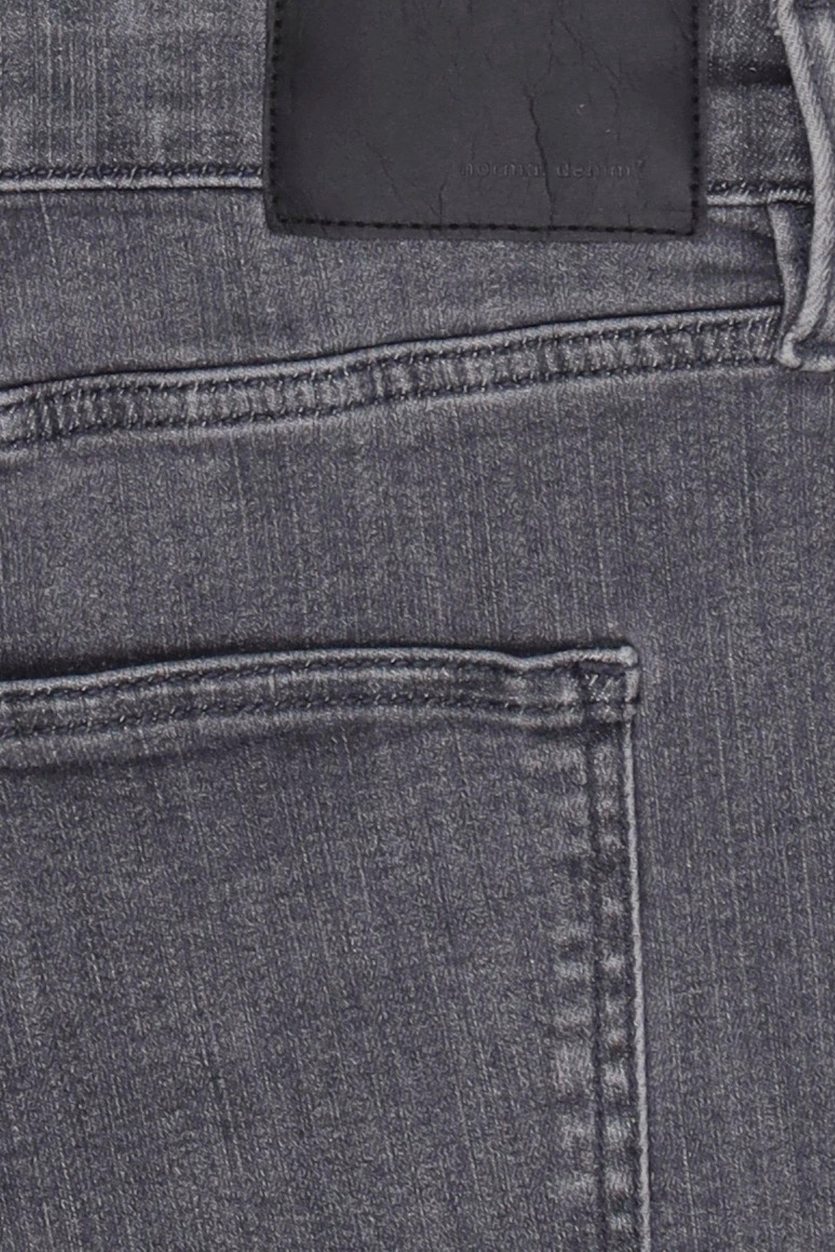 Men Straight Fit Washed Stretchable Denim Jeans, Grey