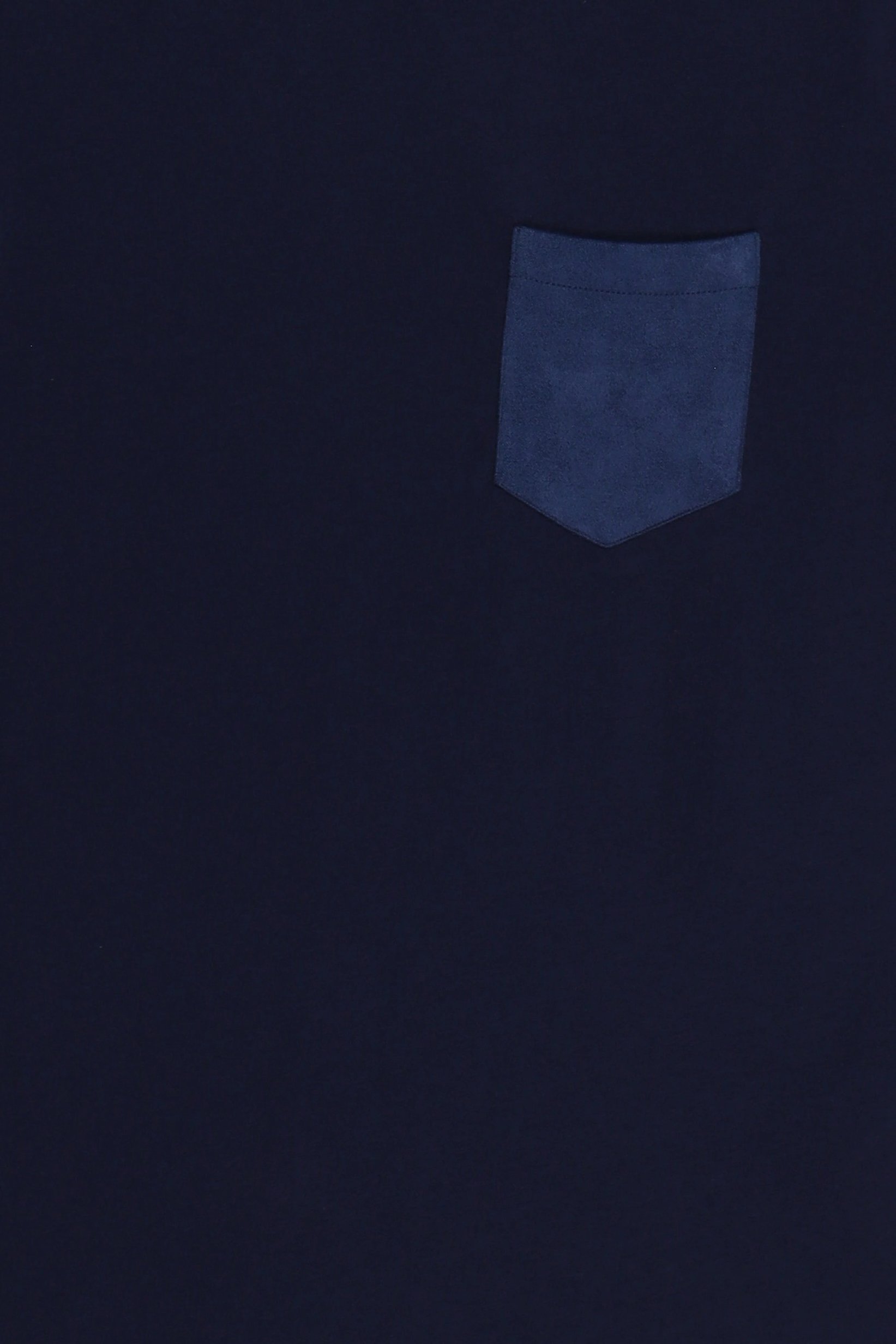 Men Crew Neck Short Sleeves Plain T-Shirt, Navy