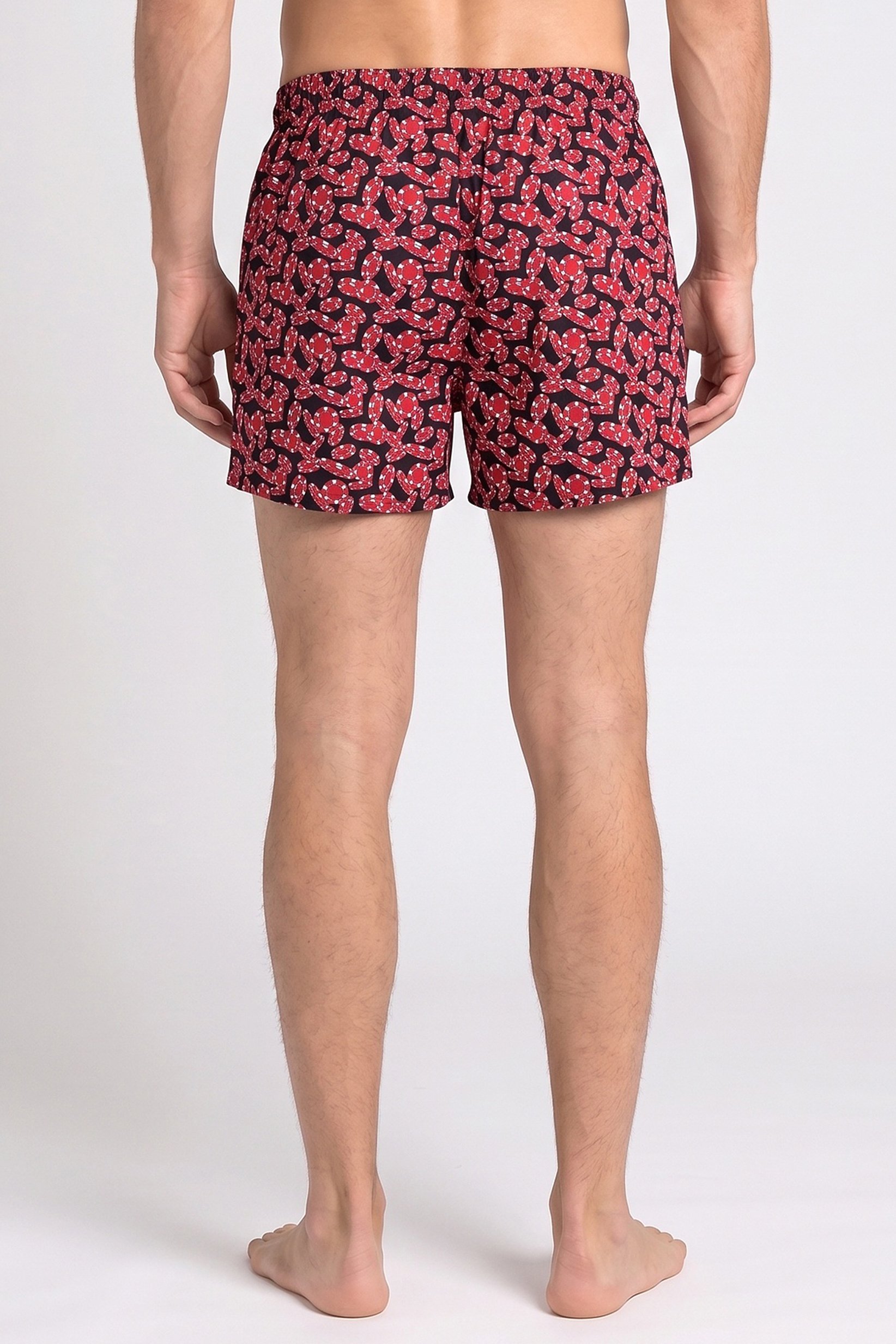 Men Allover Print Boxer Briefs, Multicolor