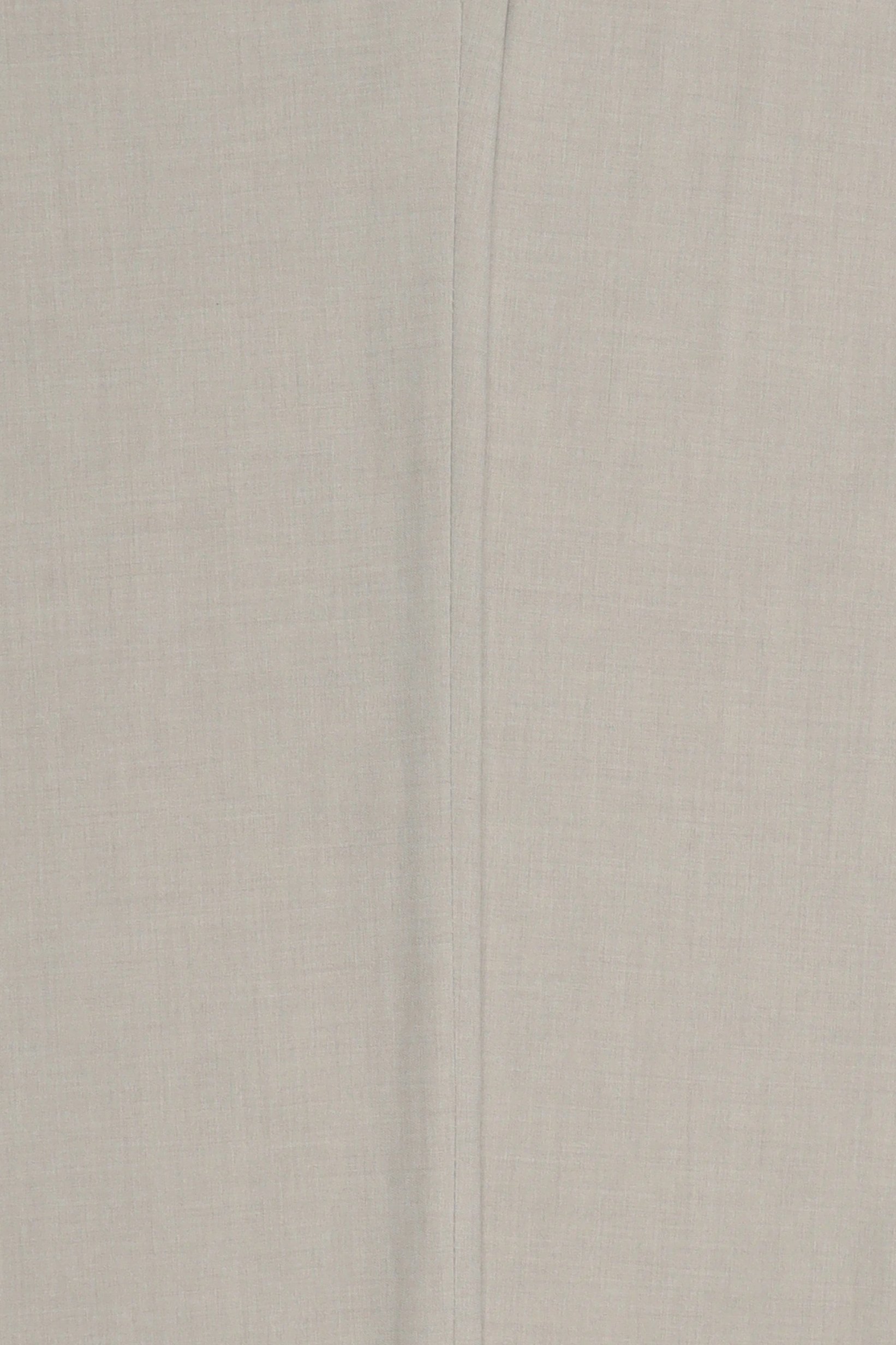 Men Slim Fit Solid Straight Leg Pants, Beige
