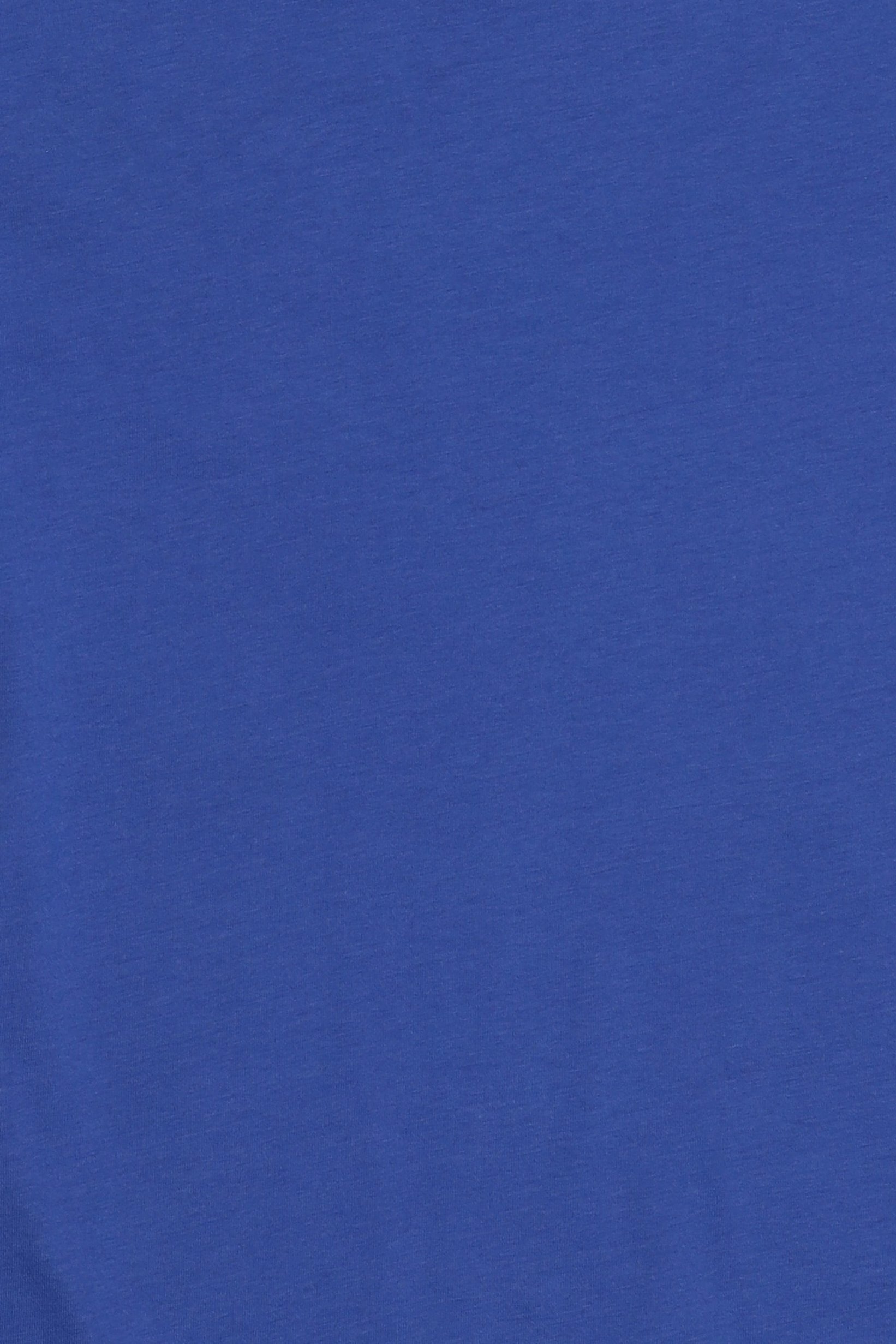 Men Crew Neck Short Sleeve Solid T-shirt, Blue