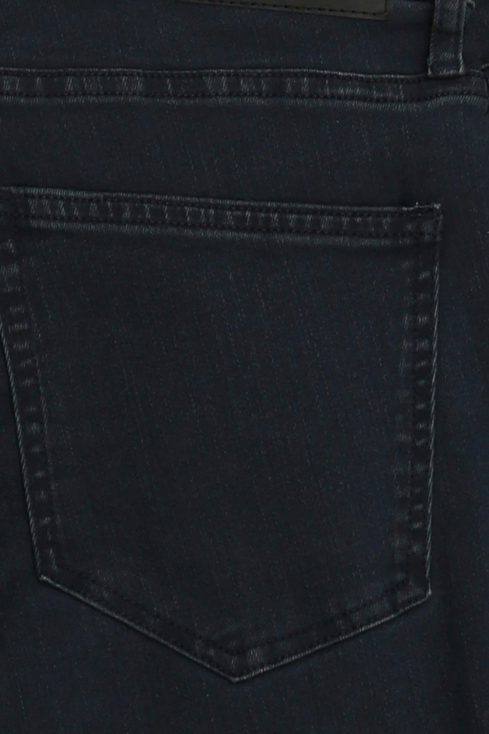 Men Slim Fit Solid Stretchable Jeans, Navy Blue