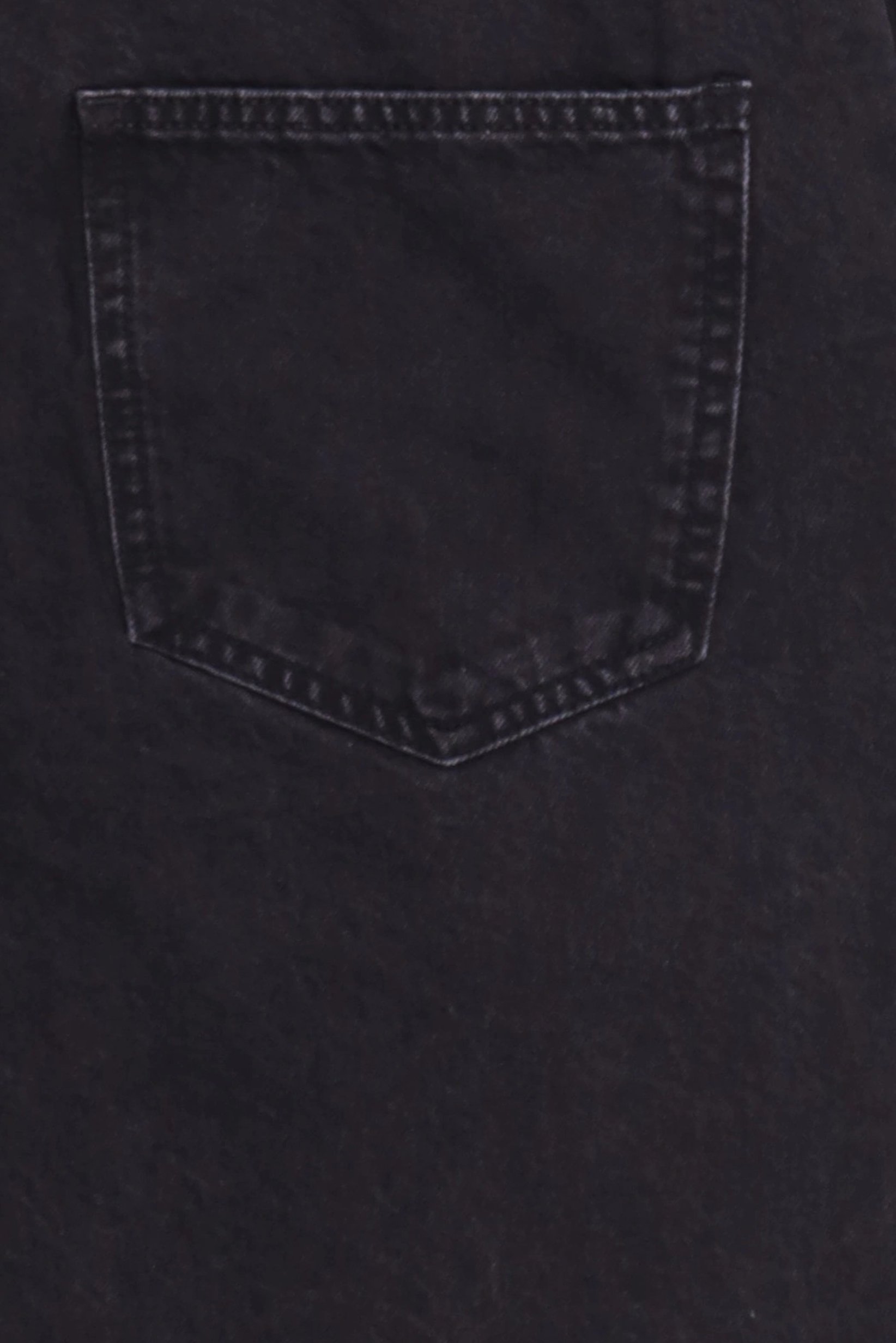 Men Loose Fit Solid Non-Stretchable Jeans, Black