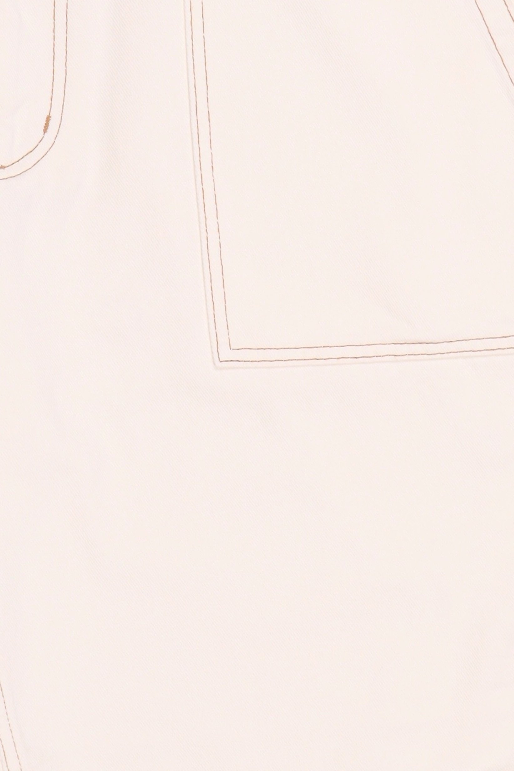 Men Solid Cargo Shorts, Off White