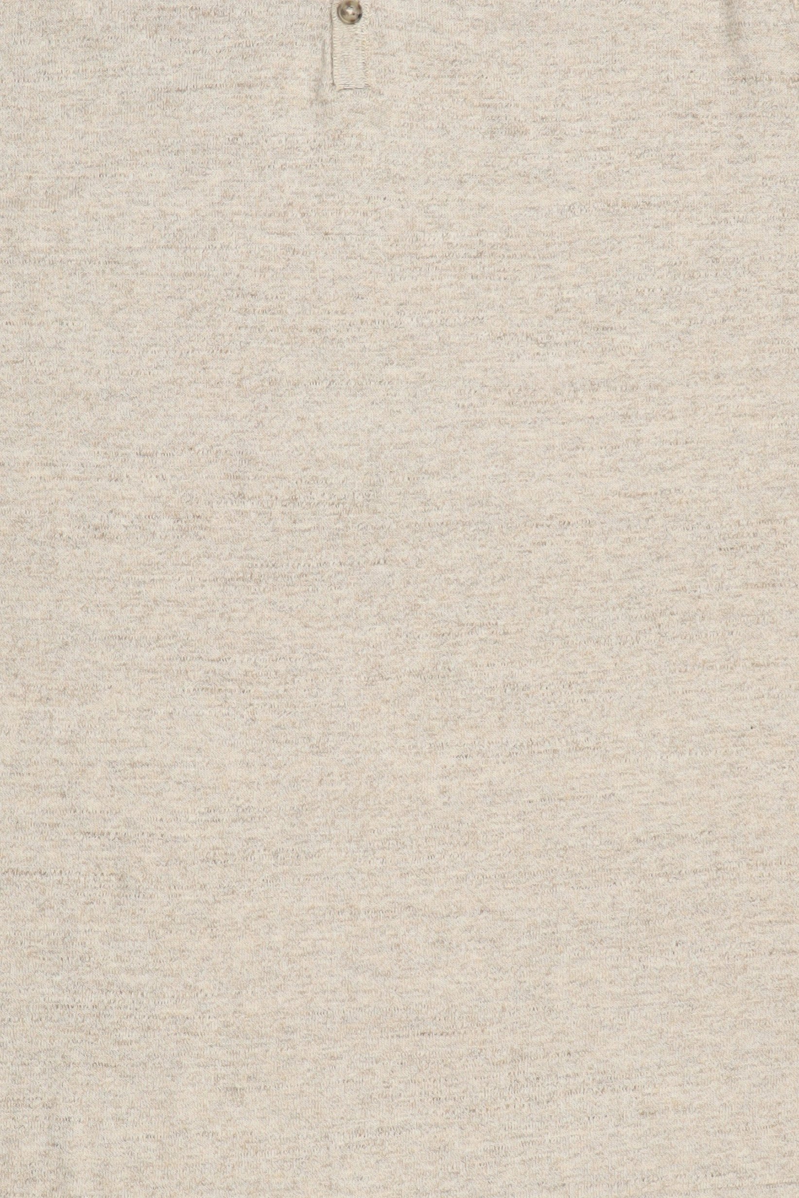 Men Crew Neck Knitted Sweater, Beige
