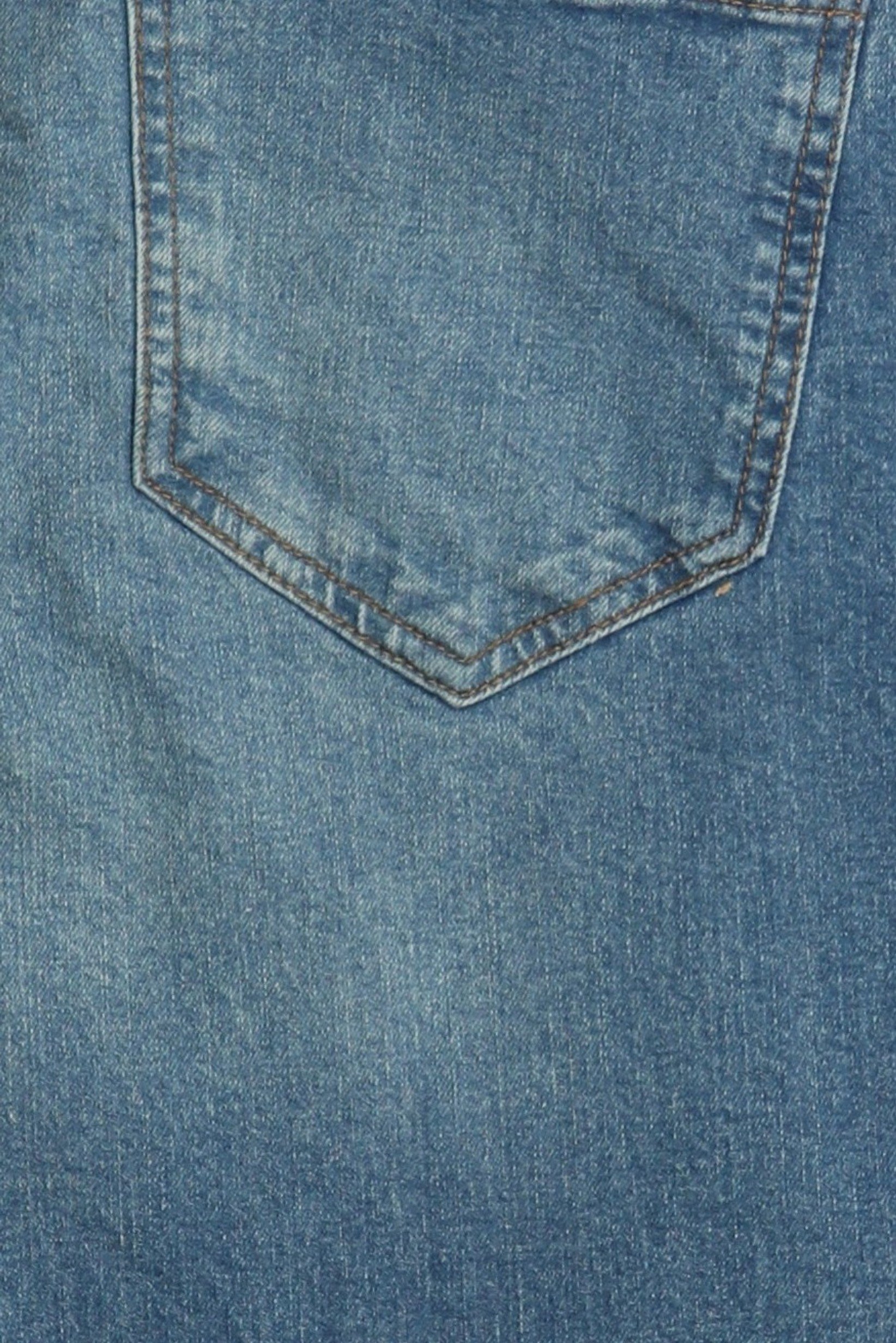 Men Regular Fit Washed Stretchable Jeans, Blue