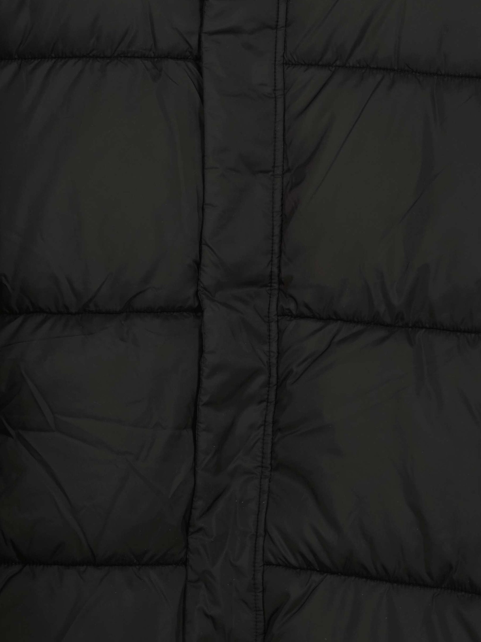 Men Quilted Puffer Jacket, Black