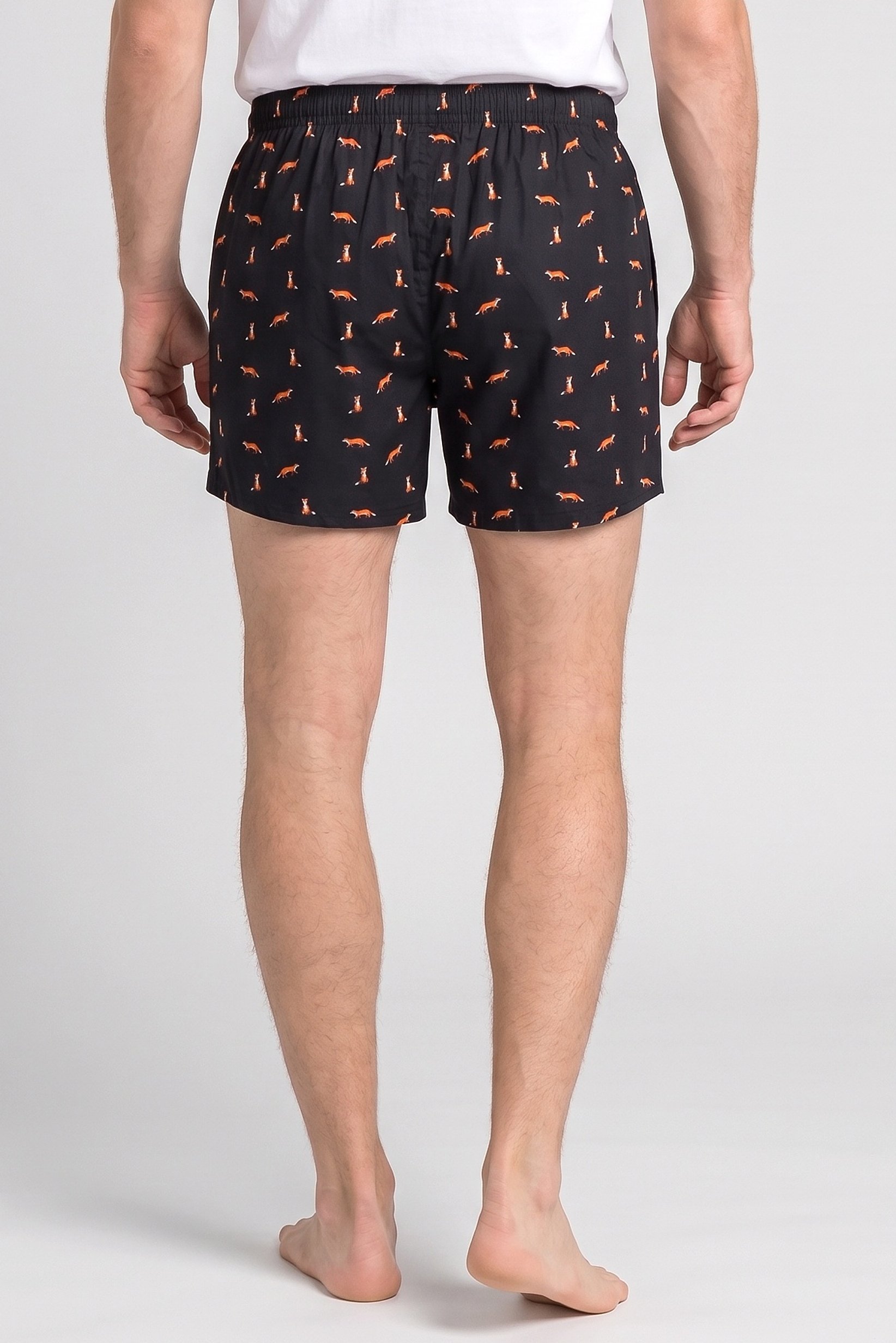 Men Allover Print Pull On Boxer, Multicolor