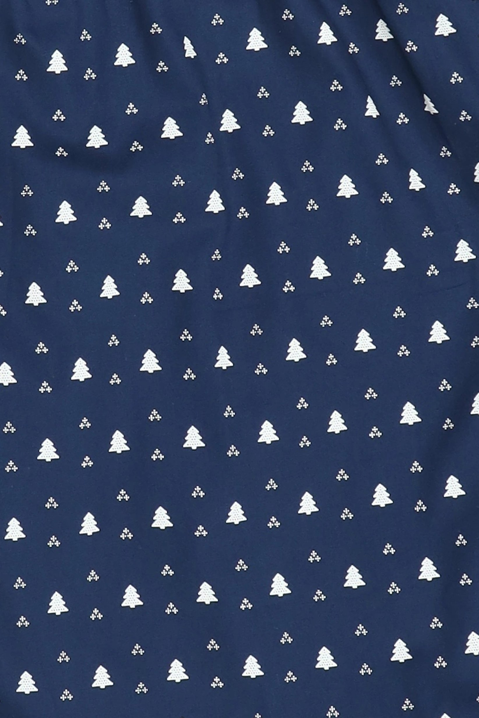 Men Graphic Print Boxer, Navy Blue