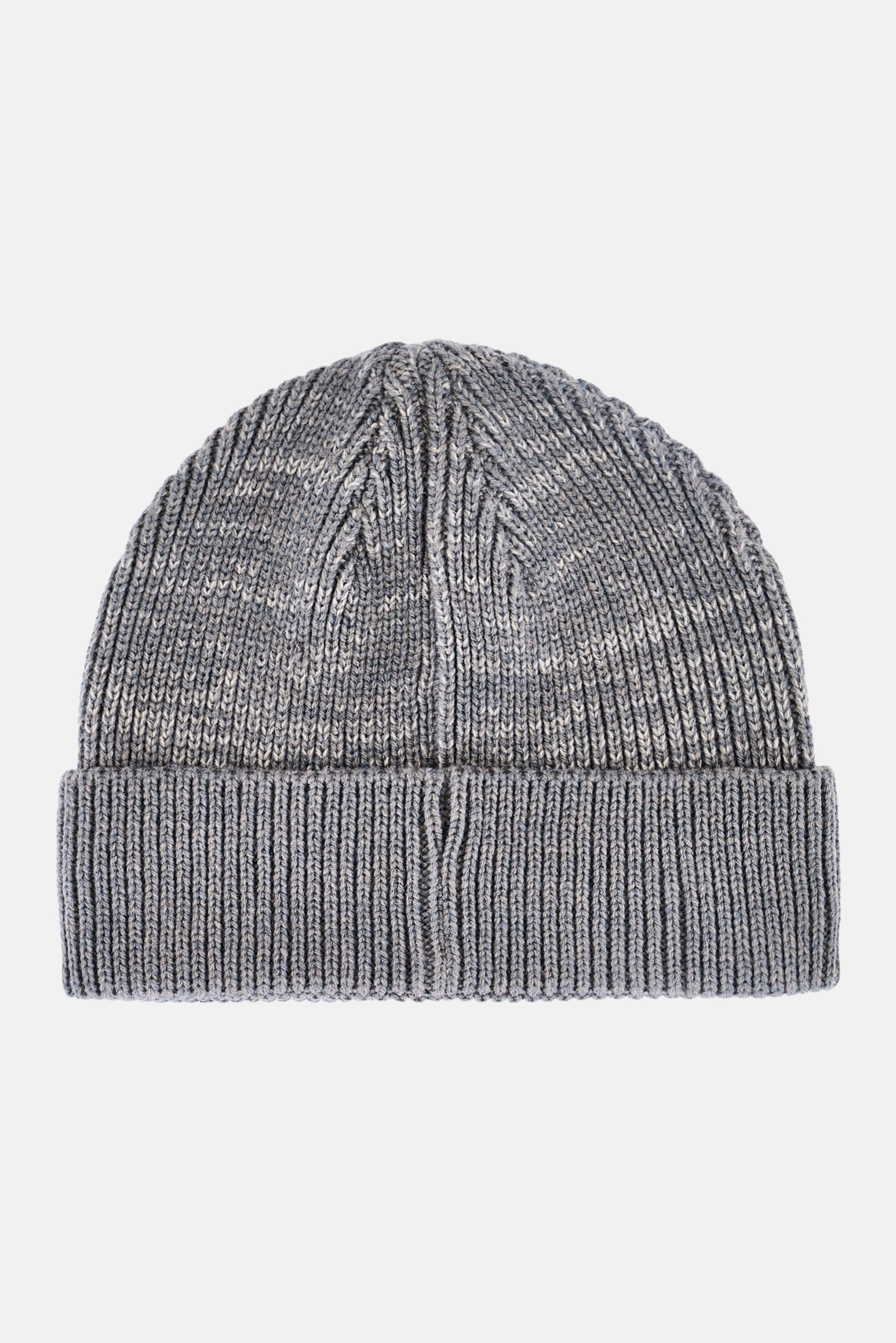 Men Knitted Beanie Hat, Dusty Grey