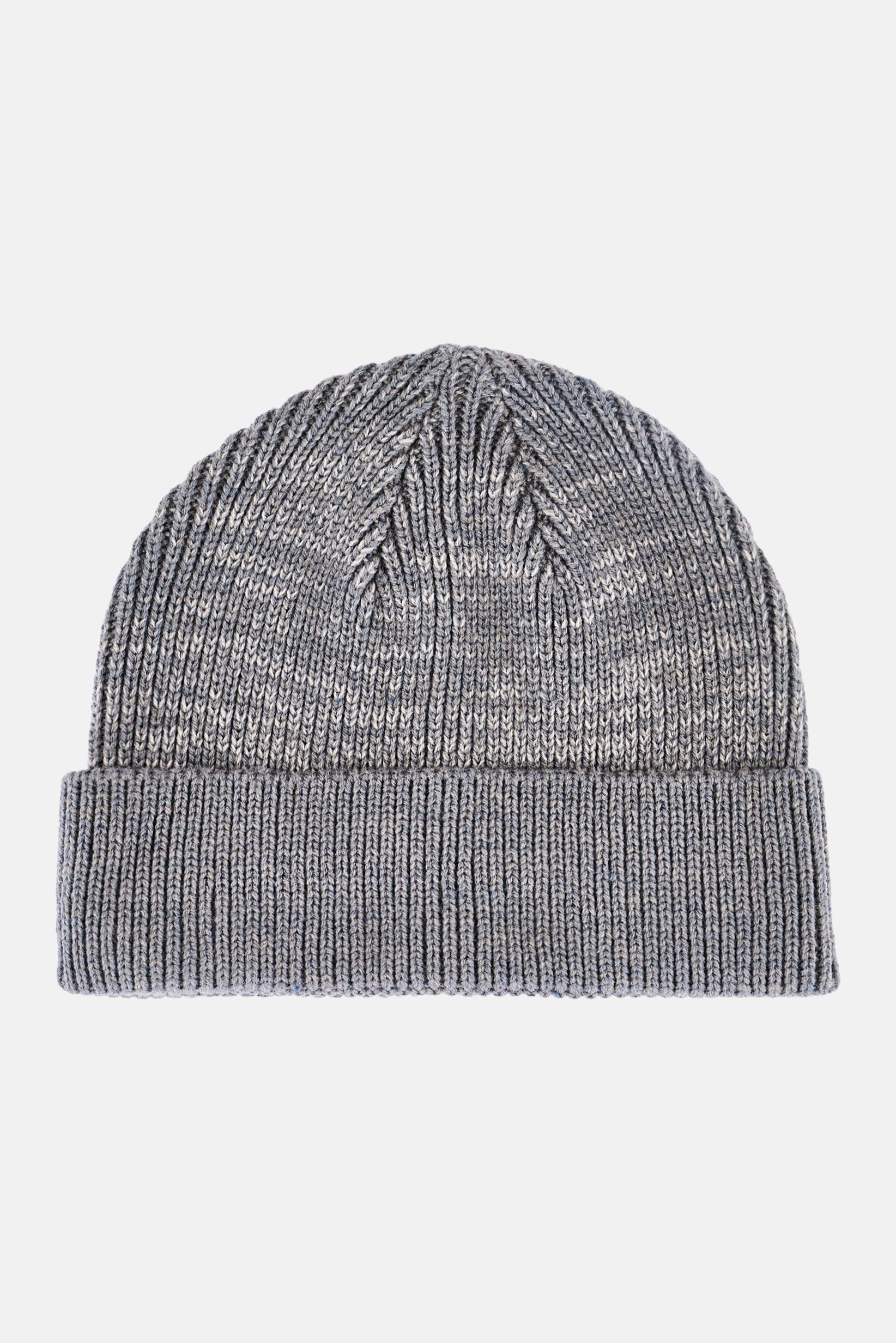 Men Knitted Beanie Hat, Dusty Grey