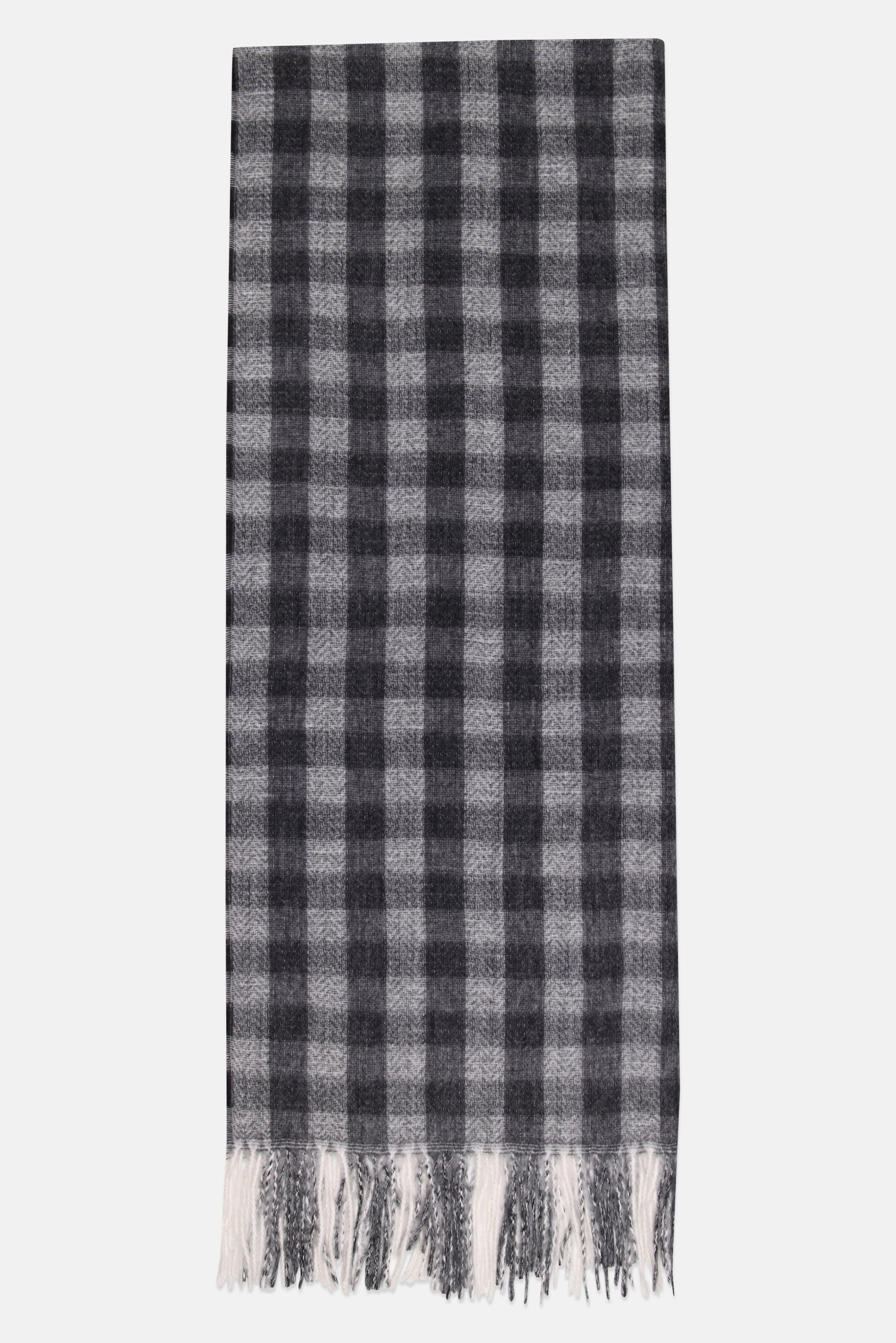 Men Checkered Scarf, Multicolor