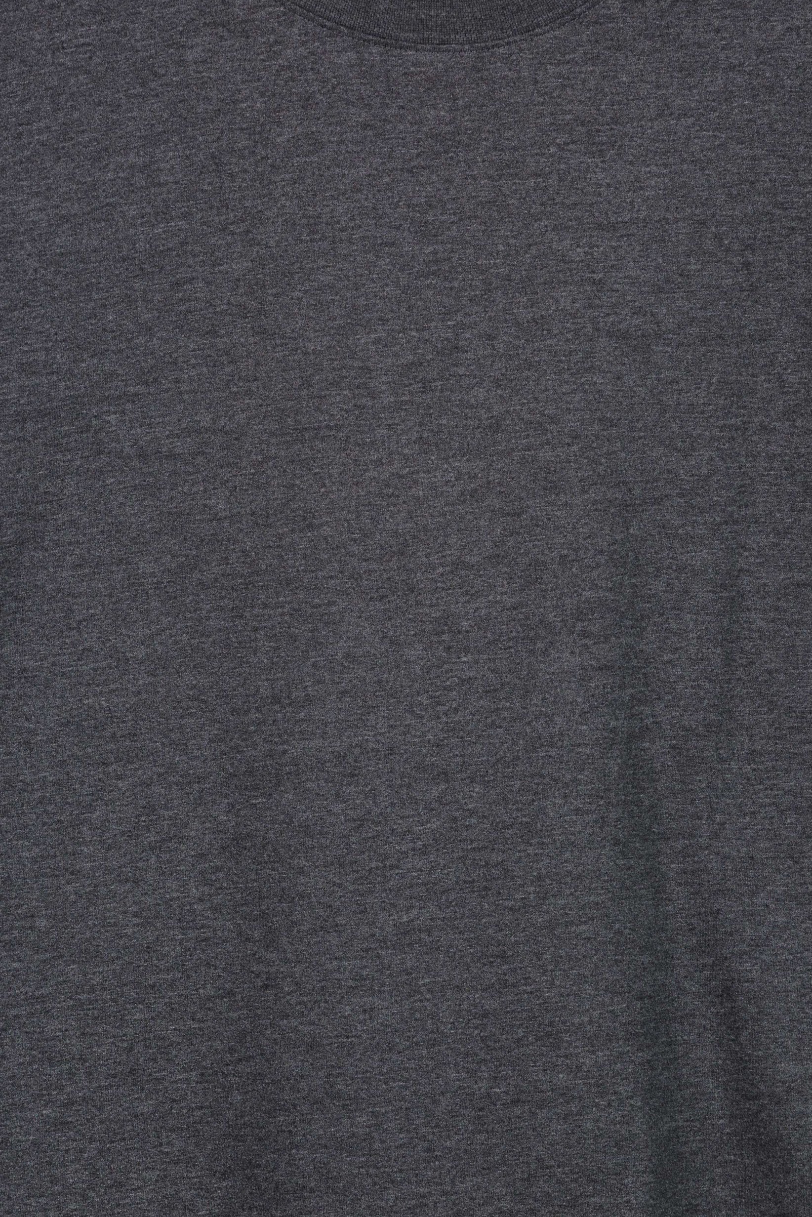 Men Regular Fit Heather Long Sleeve Sweatshirt, Dark Grey