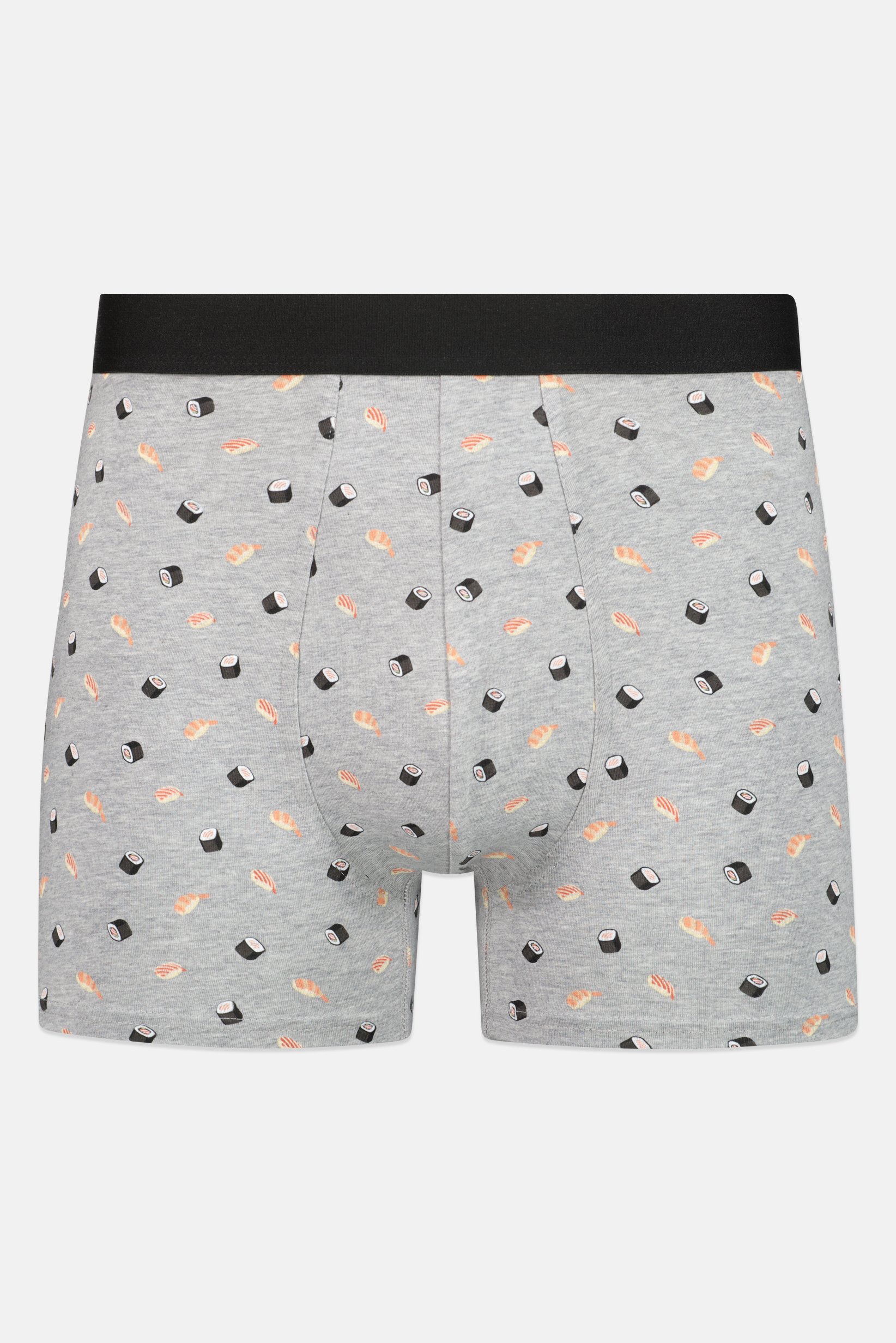 Men Allover Print Boxer Brief, Multicolor