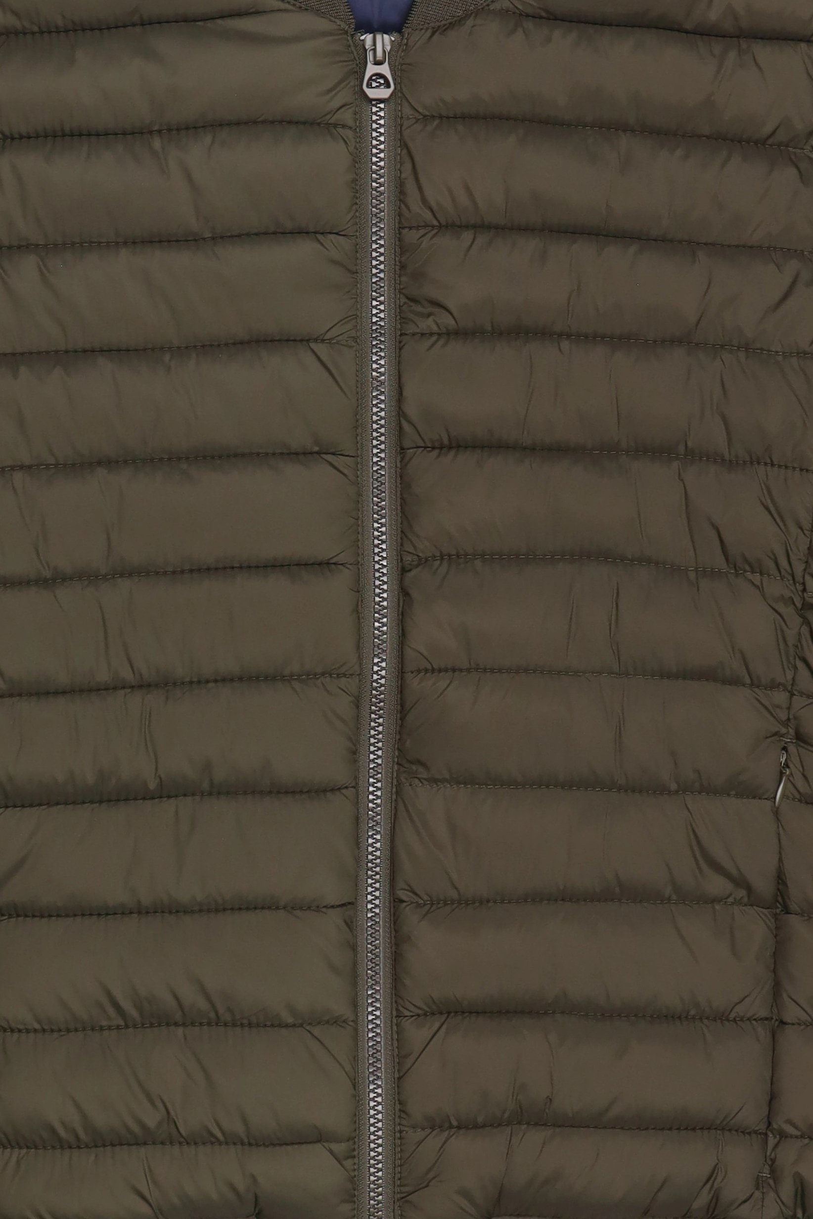 Men Quilted Puffer Jacket, Dark Olive