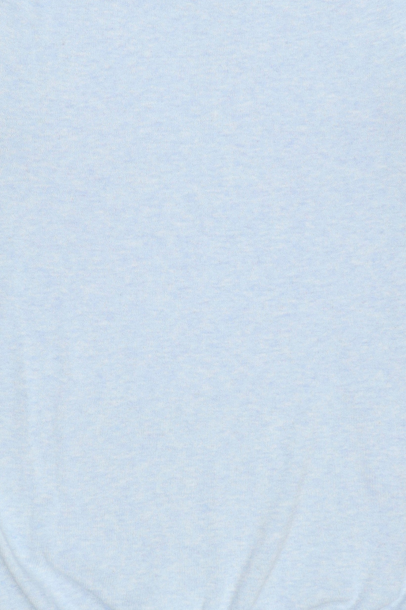 Men Crew Neck Textured Sweater, Sky Blue