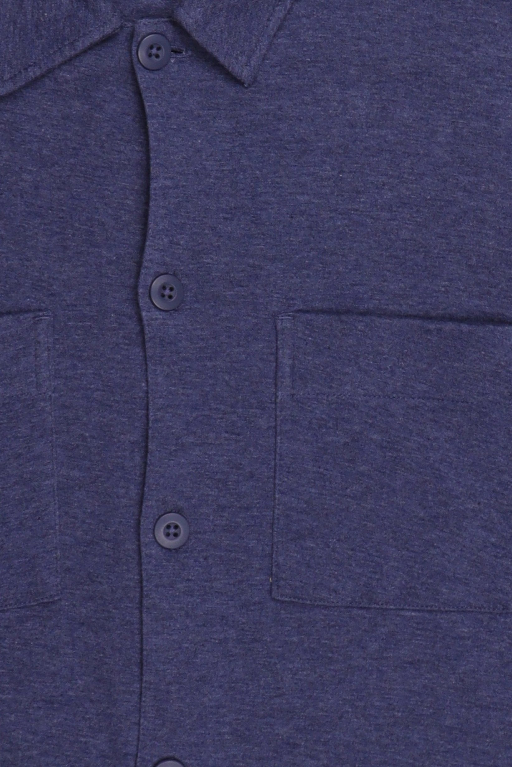 Men Regular Fit Solid Long Sleeve Casual Shirt, Navy