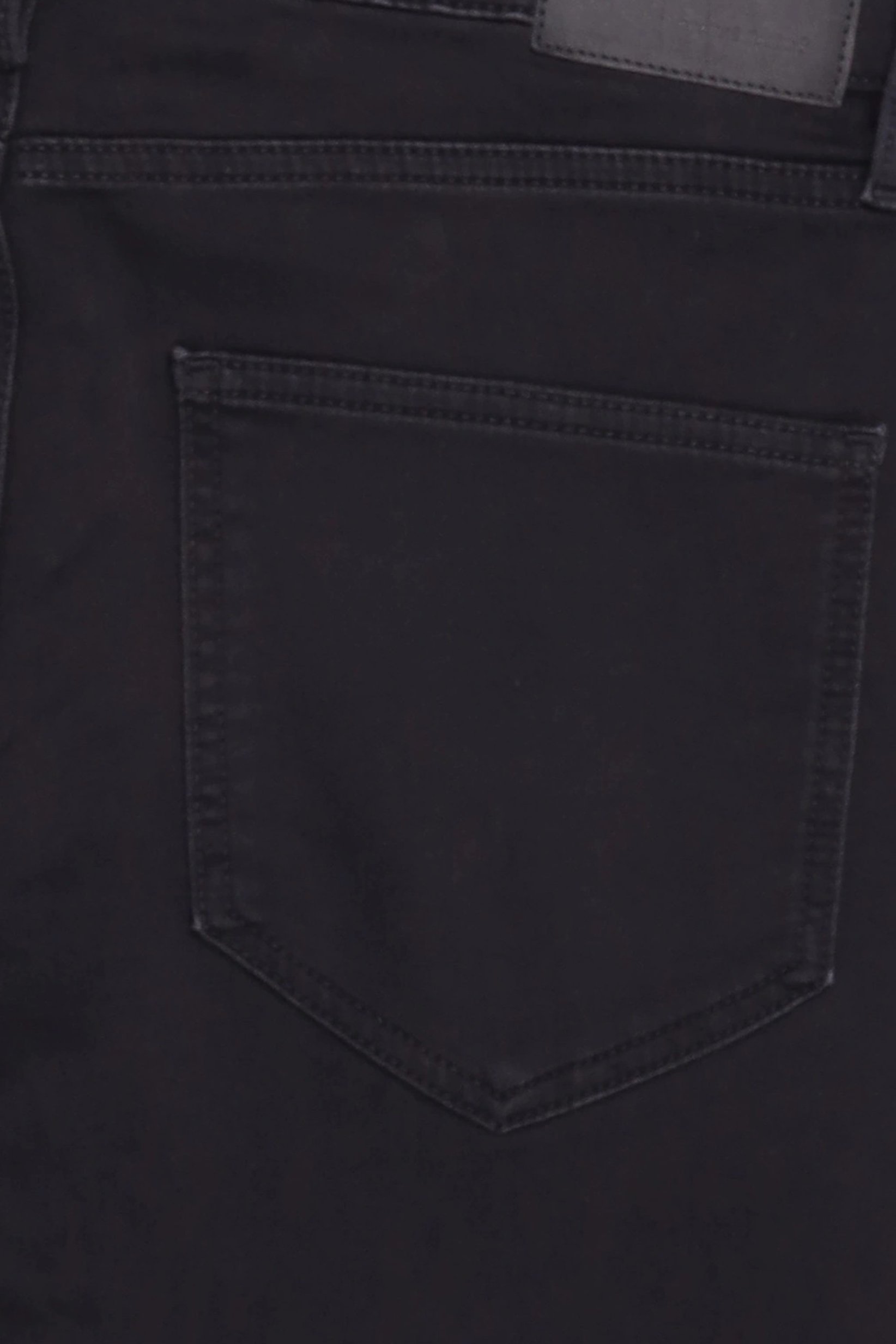Men Straight Fit Washed Stretchable Jeans, Black