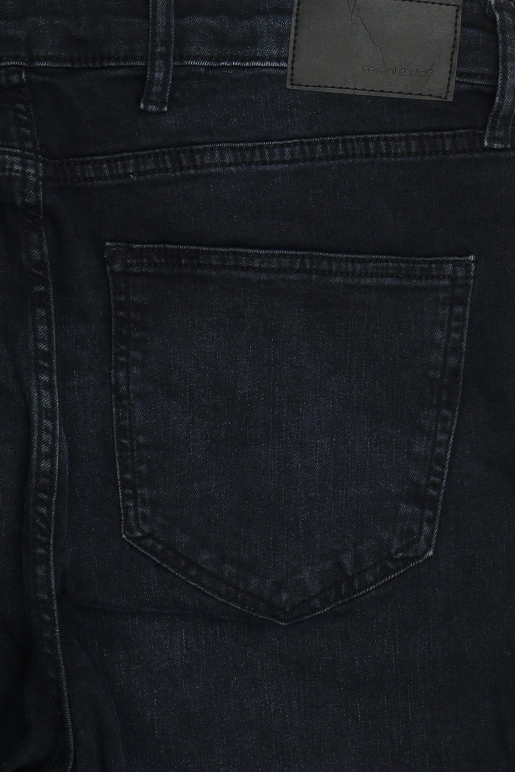 Men Regular Fit Solid Stretchable Jeans, Navy