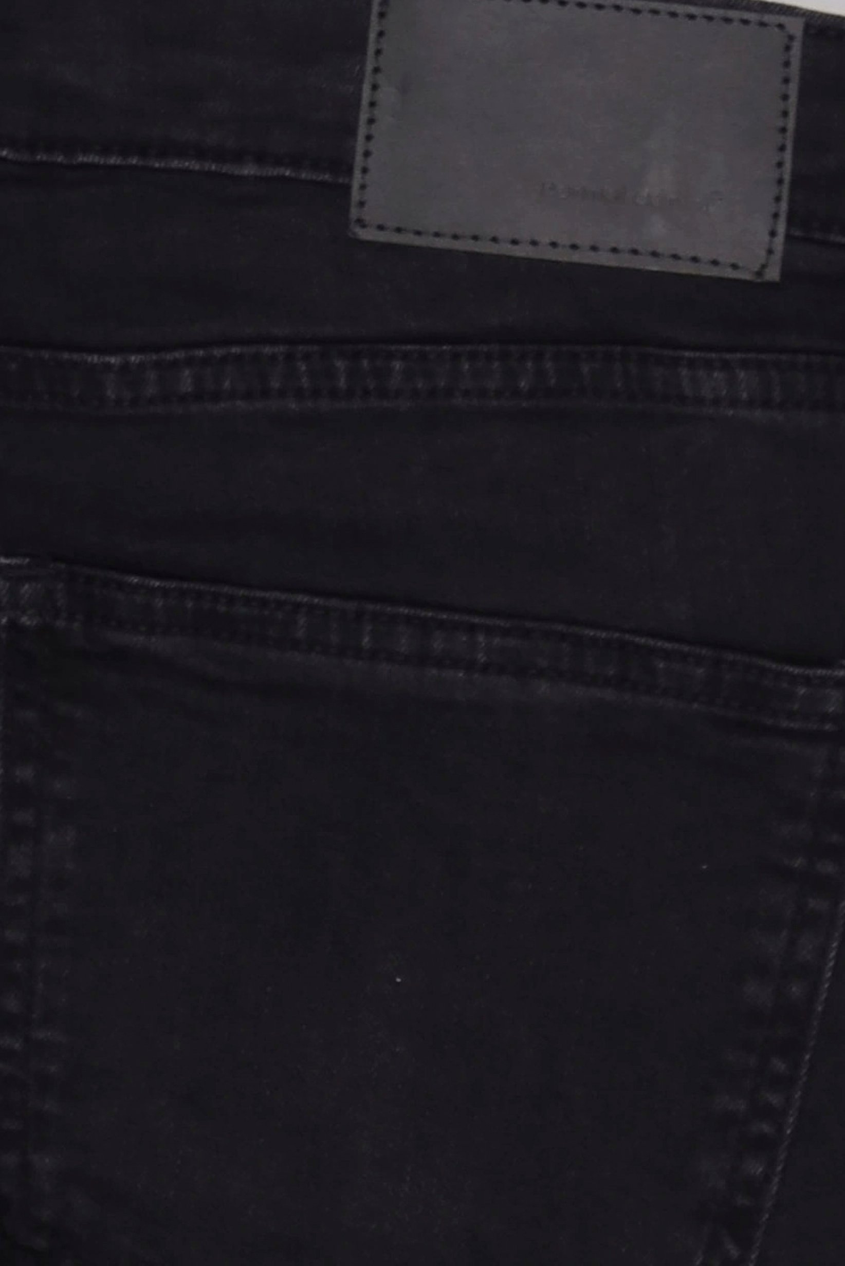 Men Regular Fit Washed Stretchable Denim Jeans, Black