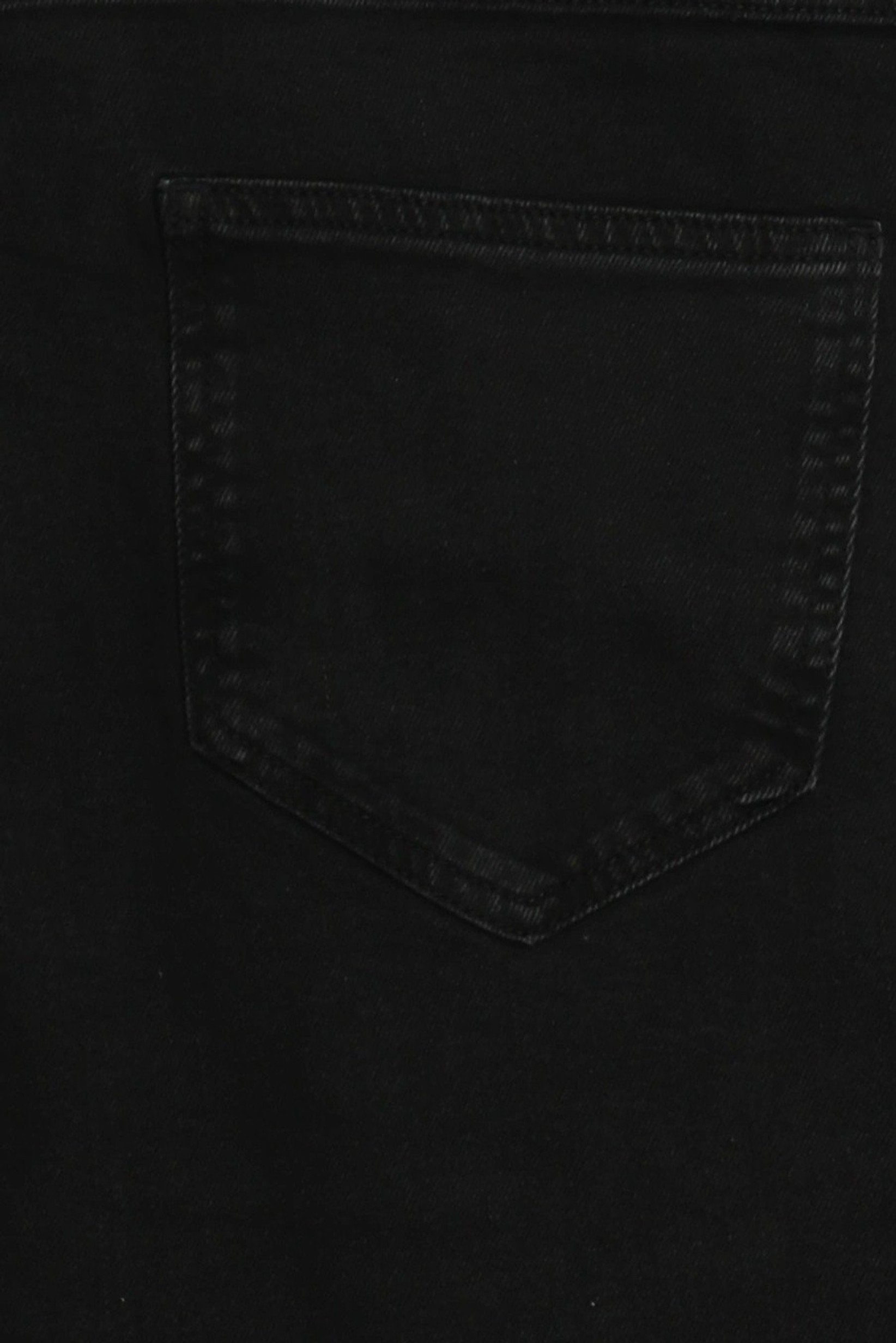 Men Regular Fit Solid Stretchable Jeans, Black