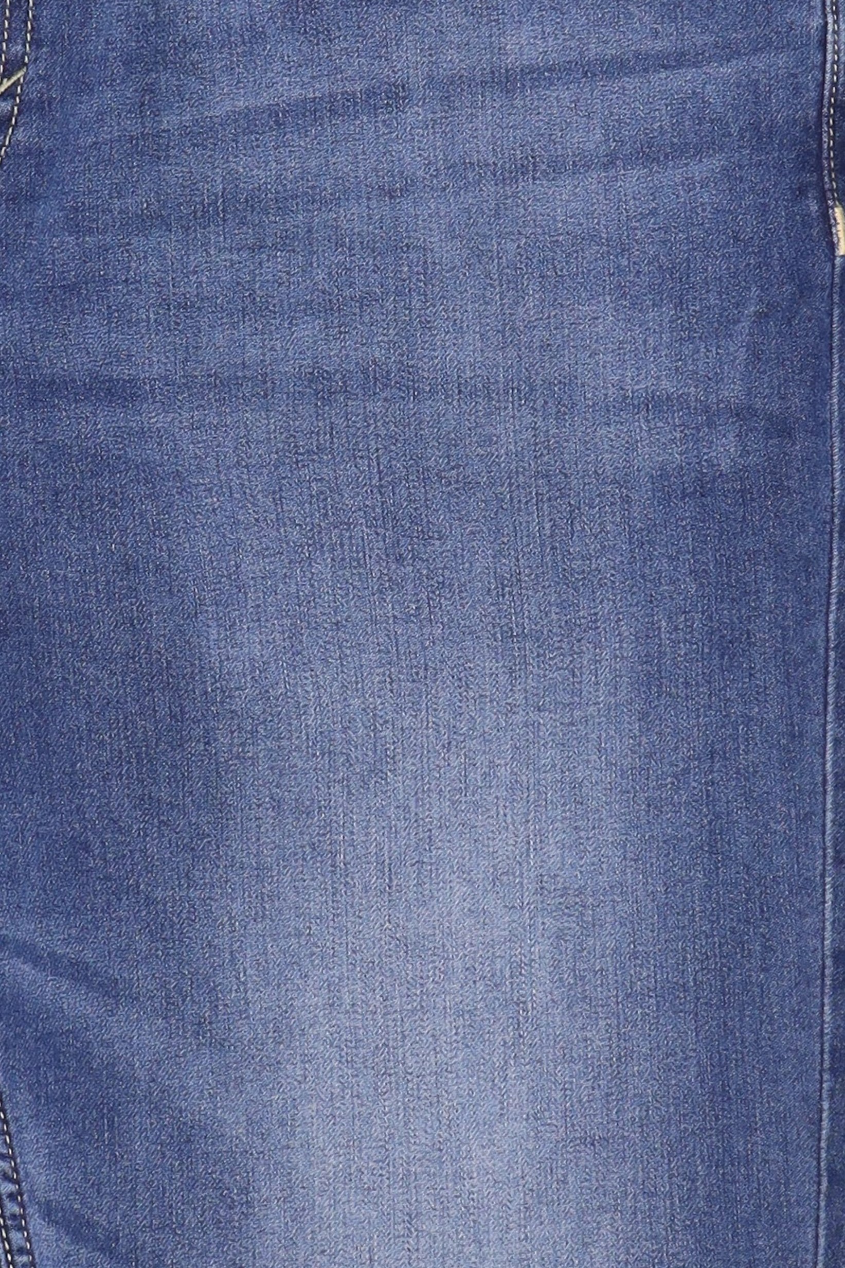 Men Slim Fit Washed Stretchable Jeans, Blue