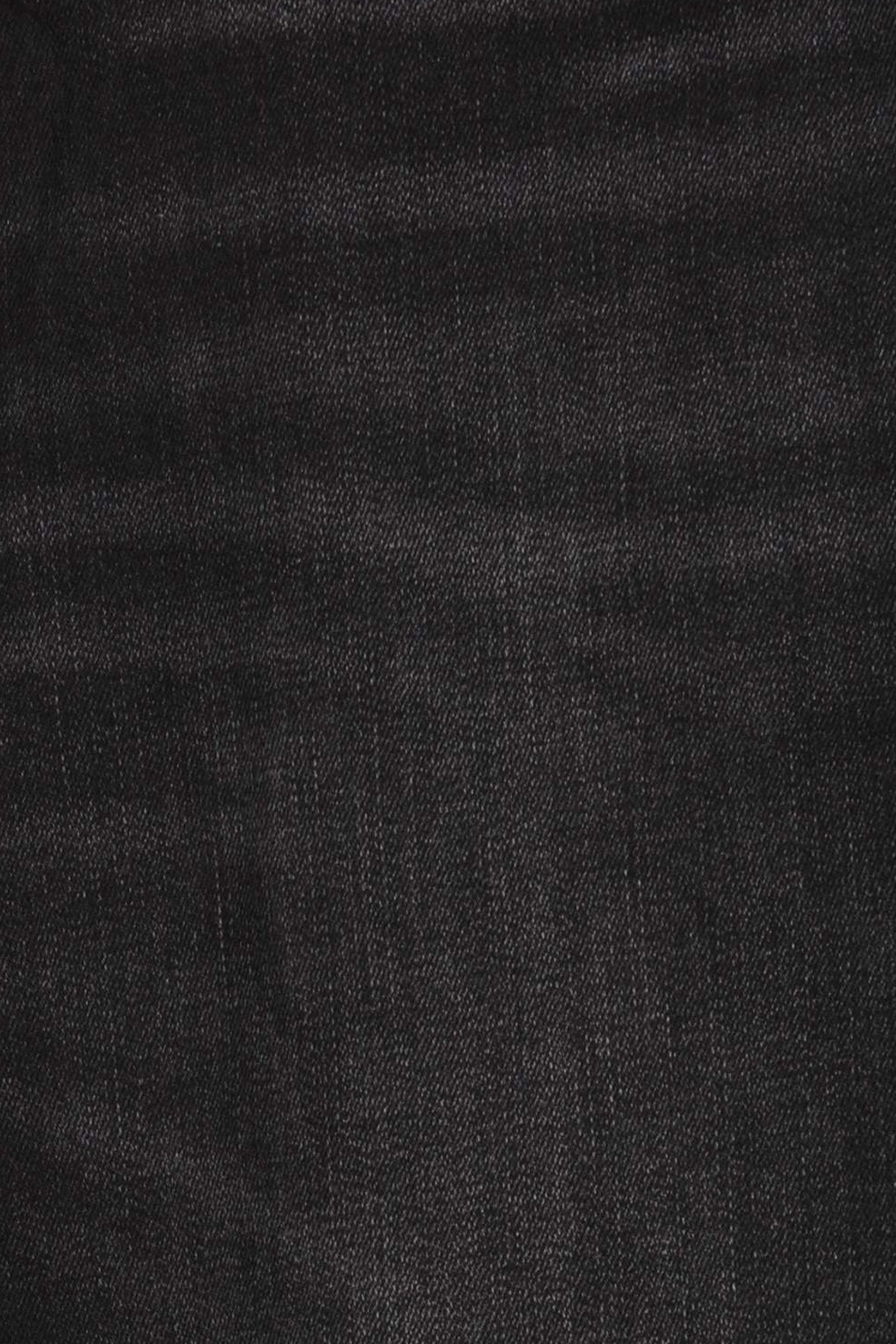 Men Slim Fit Solid Stretchable Jeans, Black