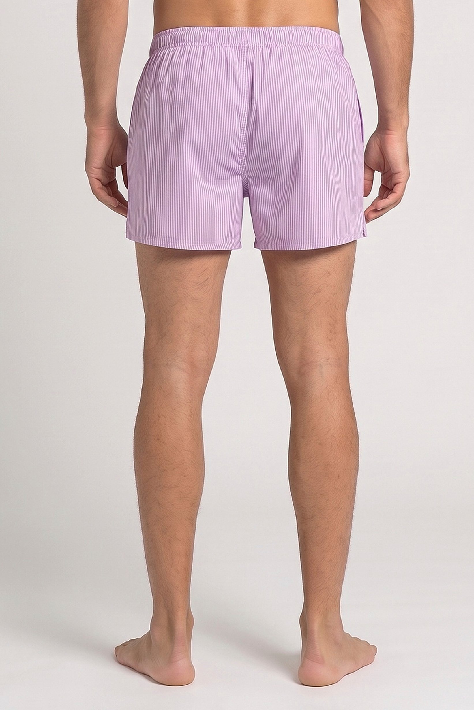 Men Stripe Pull On Boxer, Multicolor