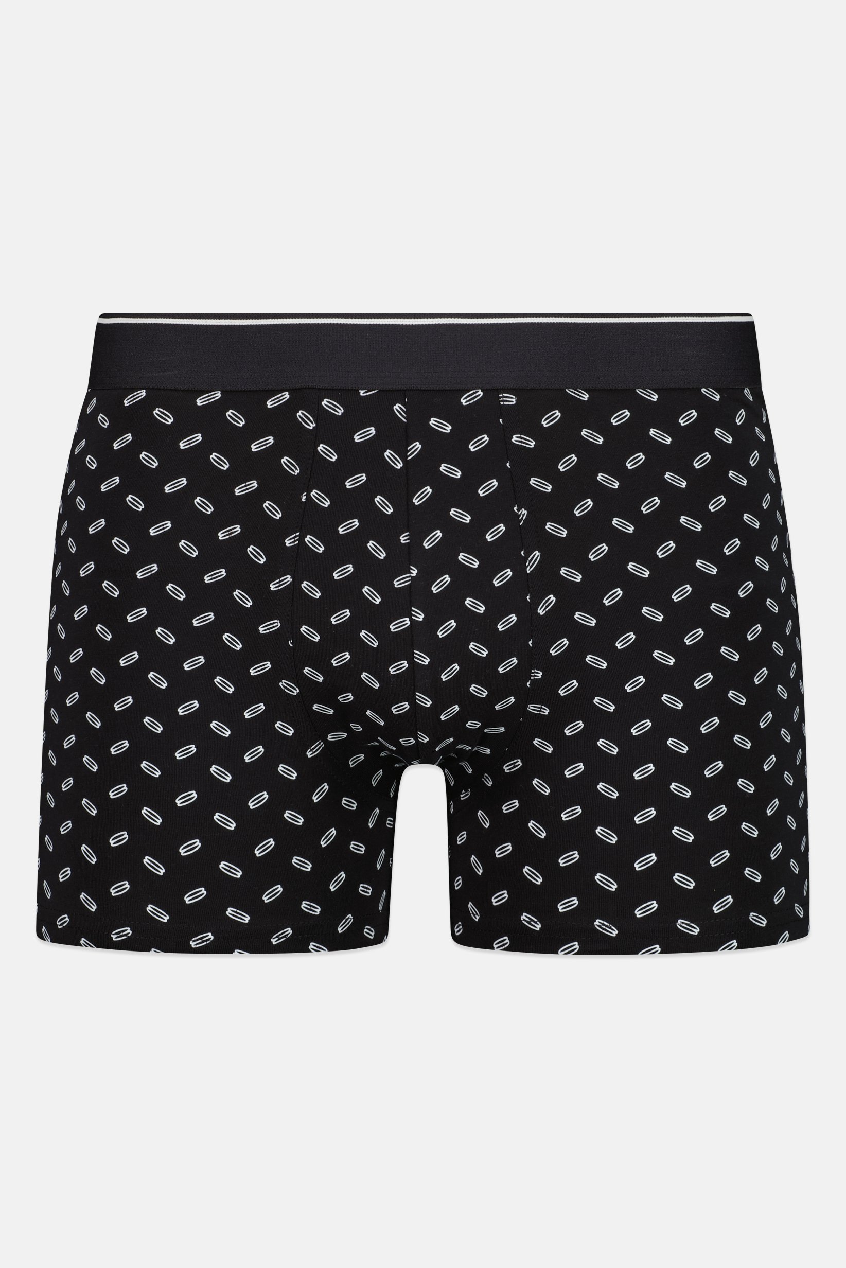 Men Allover Print Boxer Brief, Multicolor