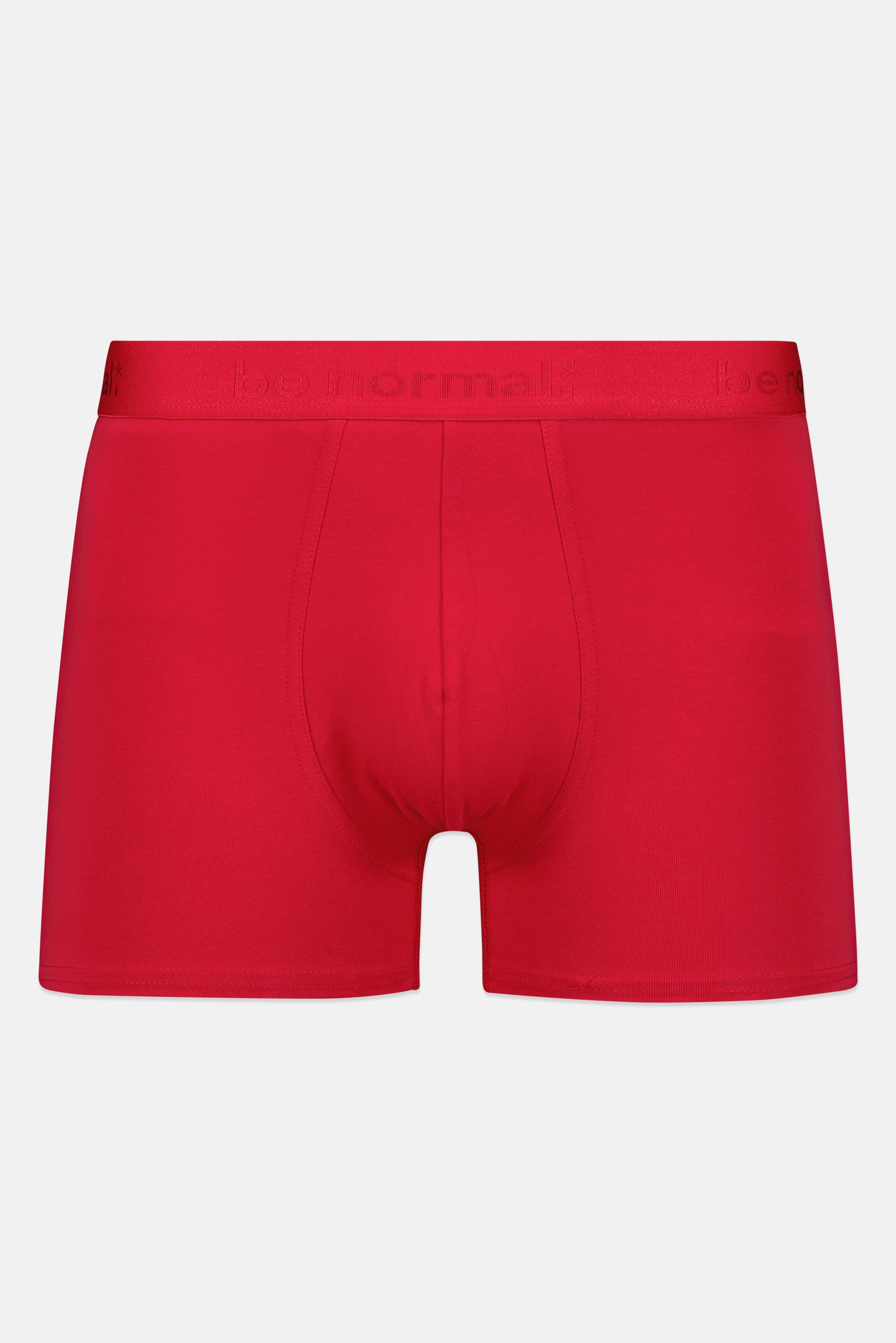 Men 1 Piece Brand Logo Boxer, Red