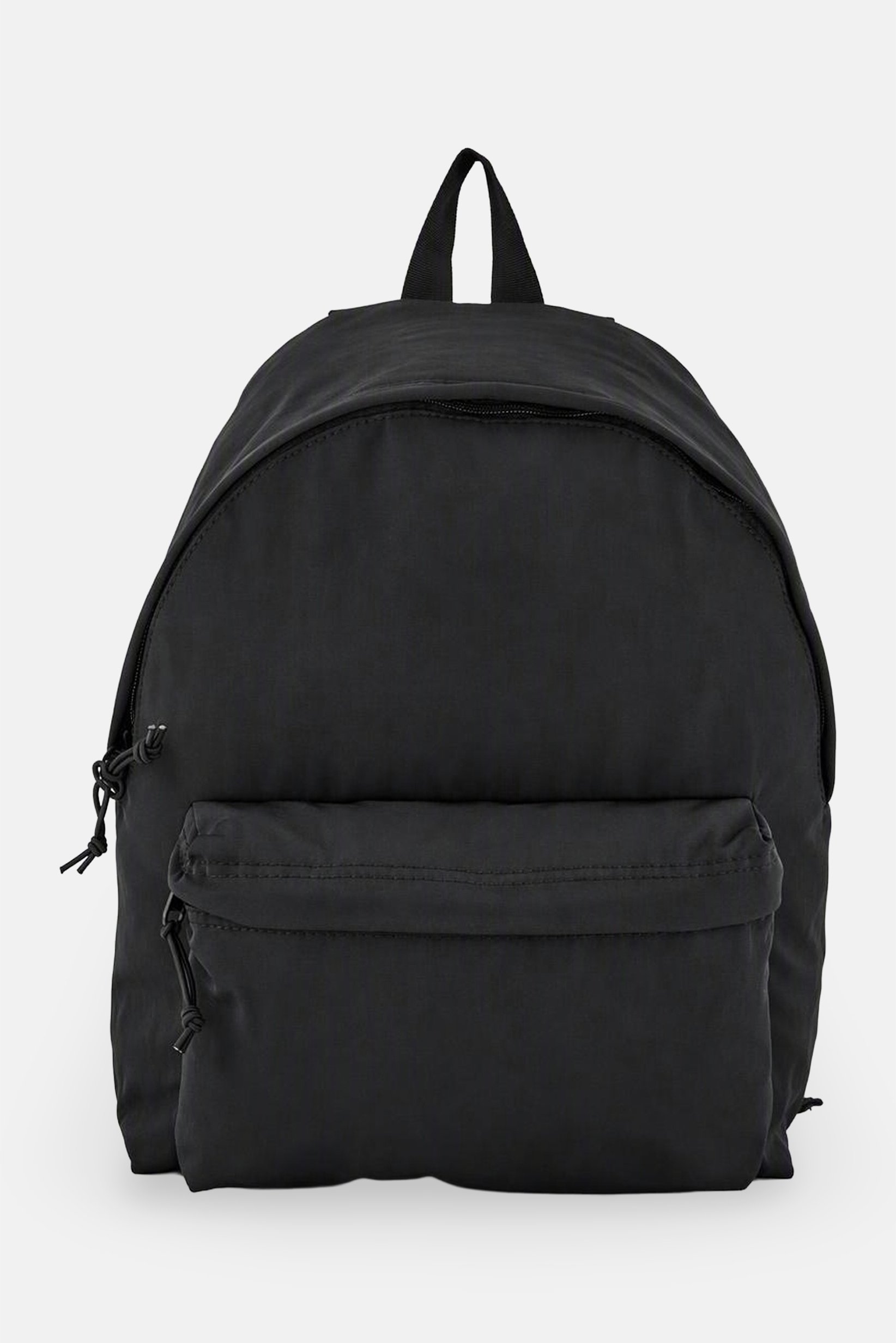 Women Plain Backpack, Black