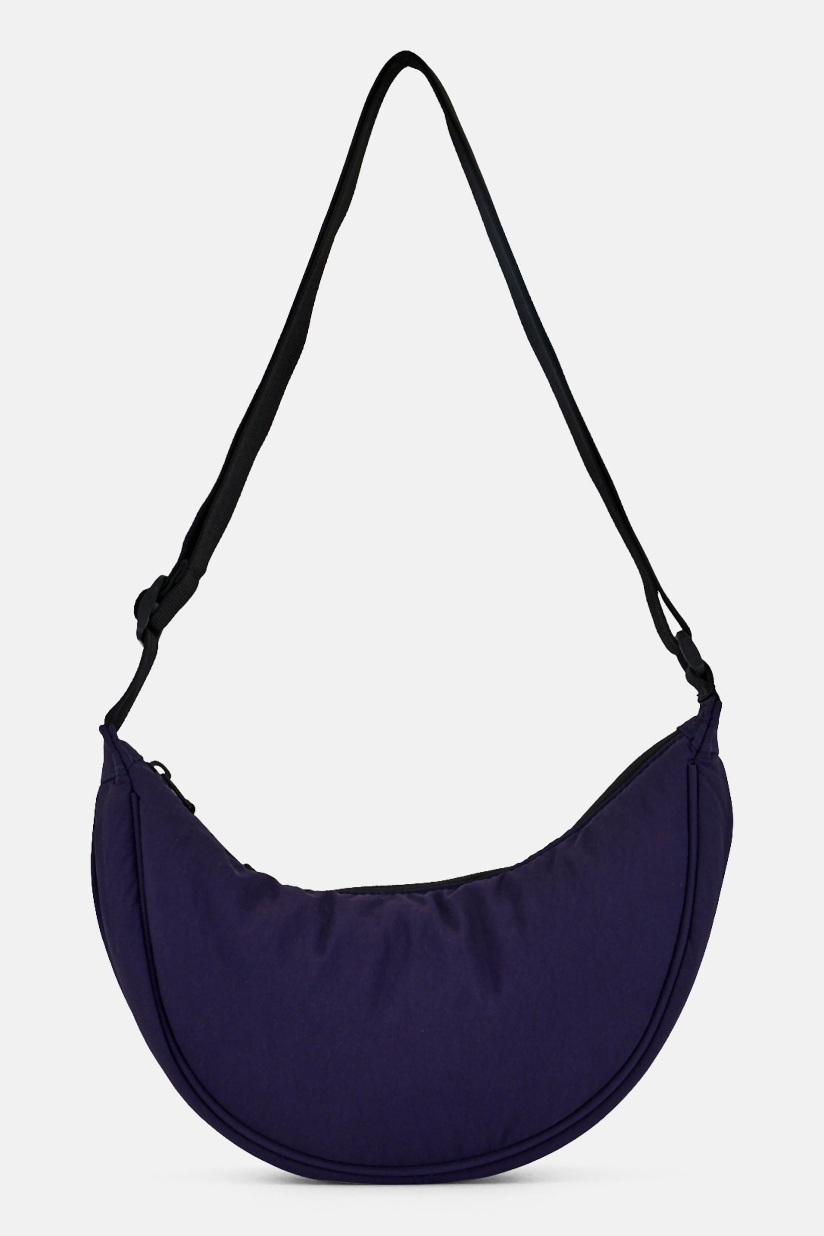 Men Plain Cross Body Bag, Navy