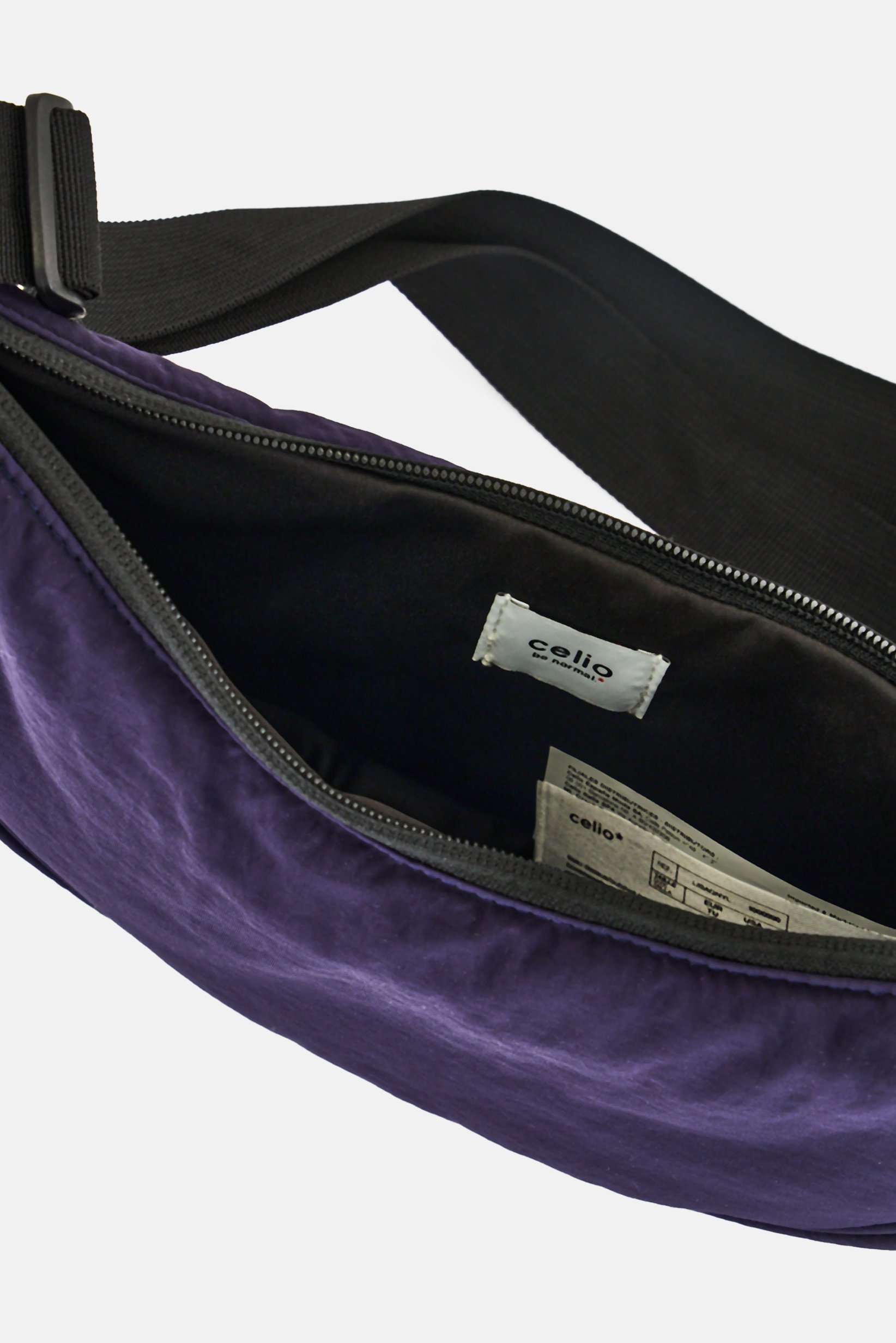 Men Plain Cross Body Bag, Navy