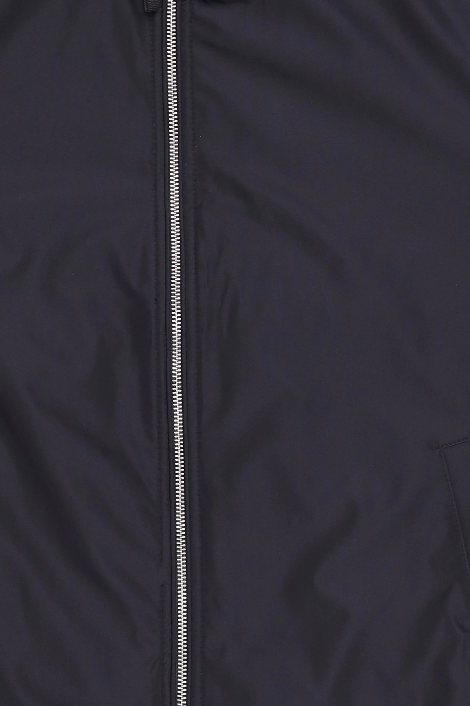 Men Plain Bomber Jacket, Black