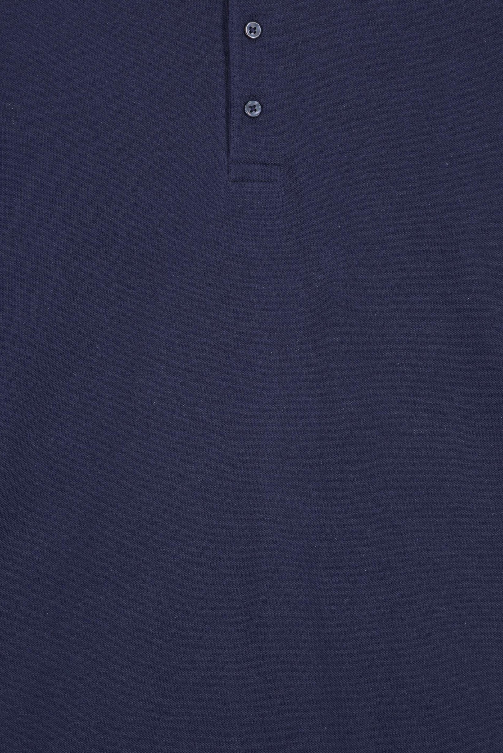 Men Regular Fit Short Sleeve Plain Polo Shirt, Navy