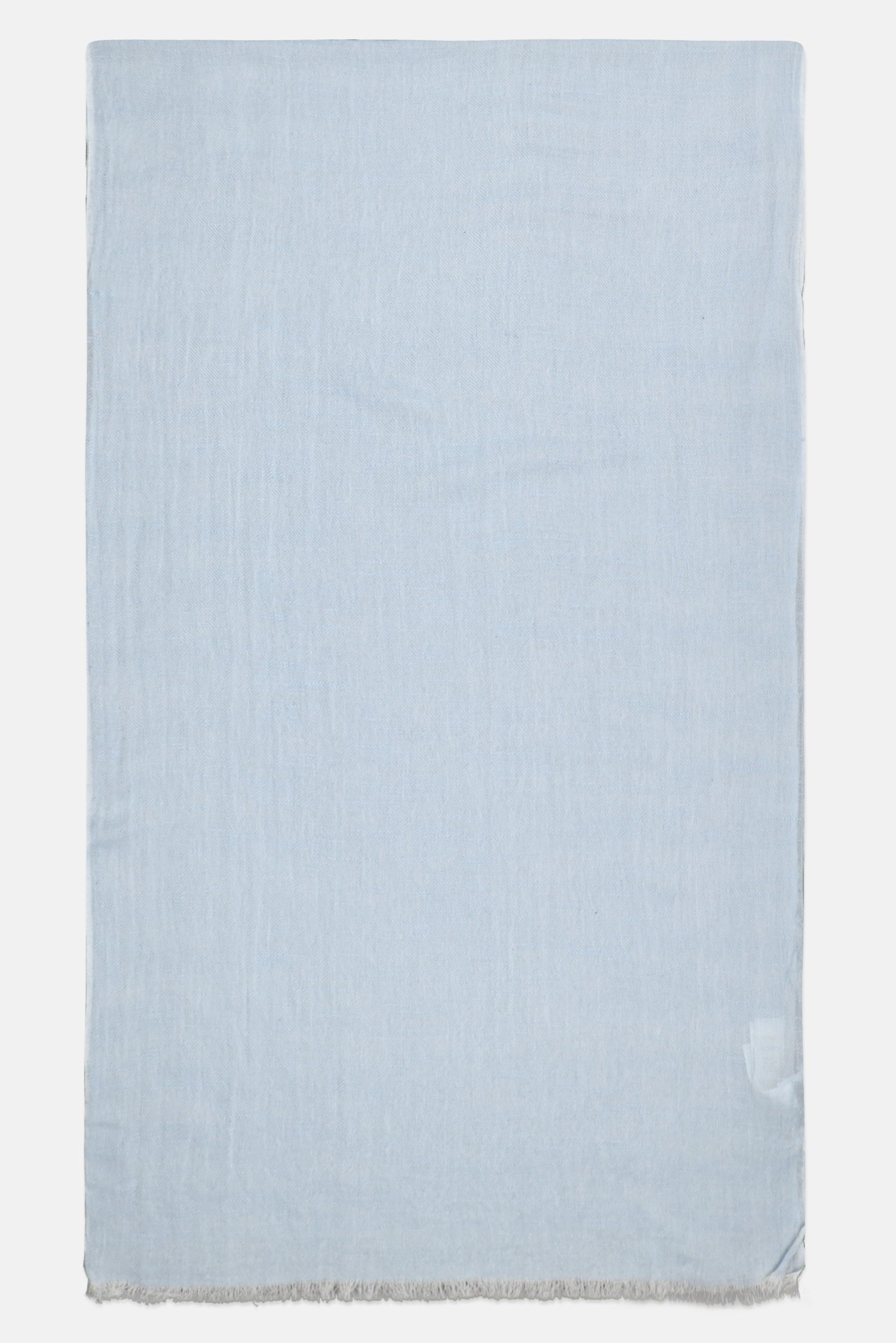 Men Textured Scarf, Light Blue