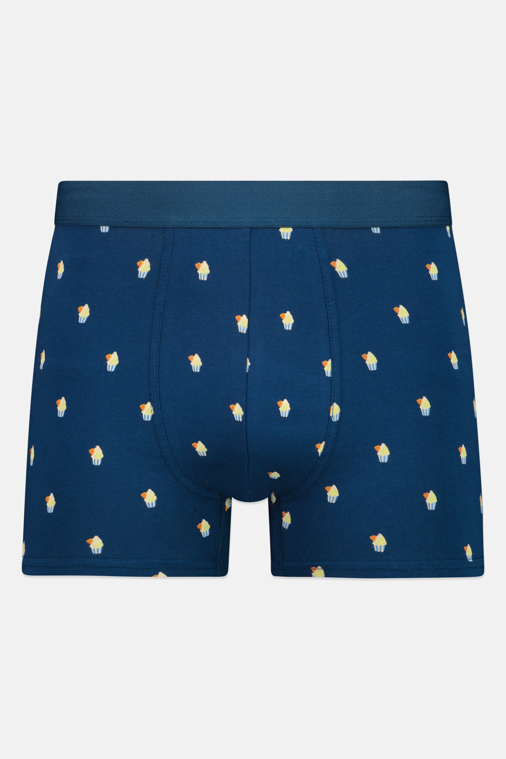 Men Allover Print Pull On Boxer, Multicolor