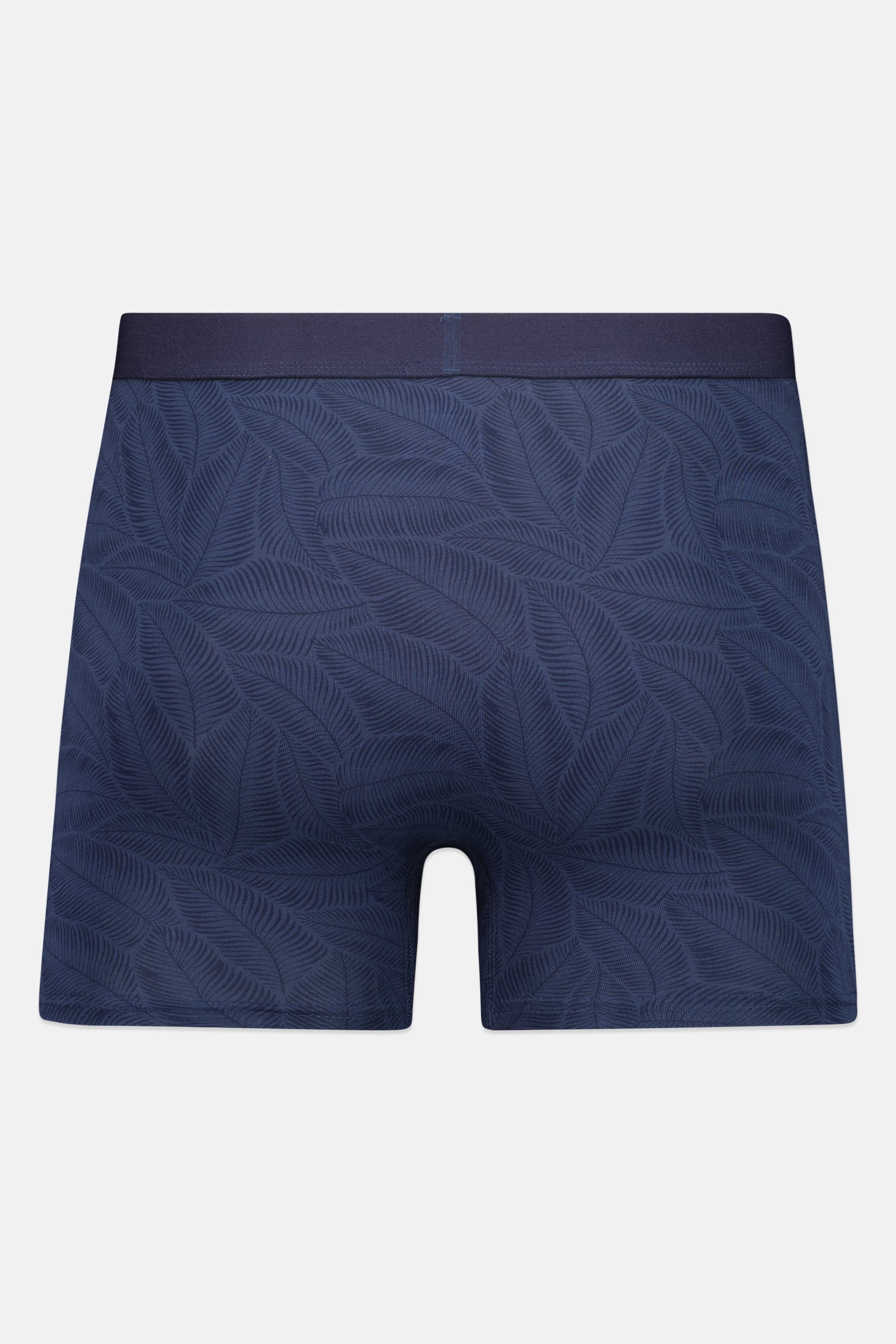 Men Allover Print Pull On Boxer, Navy