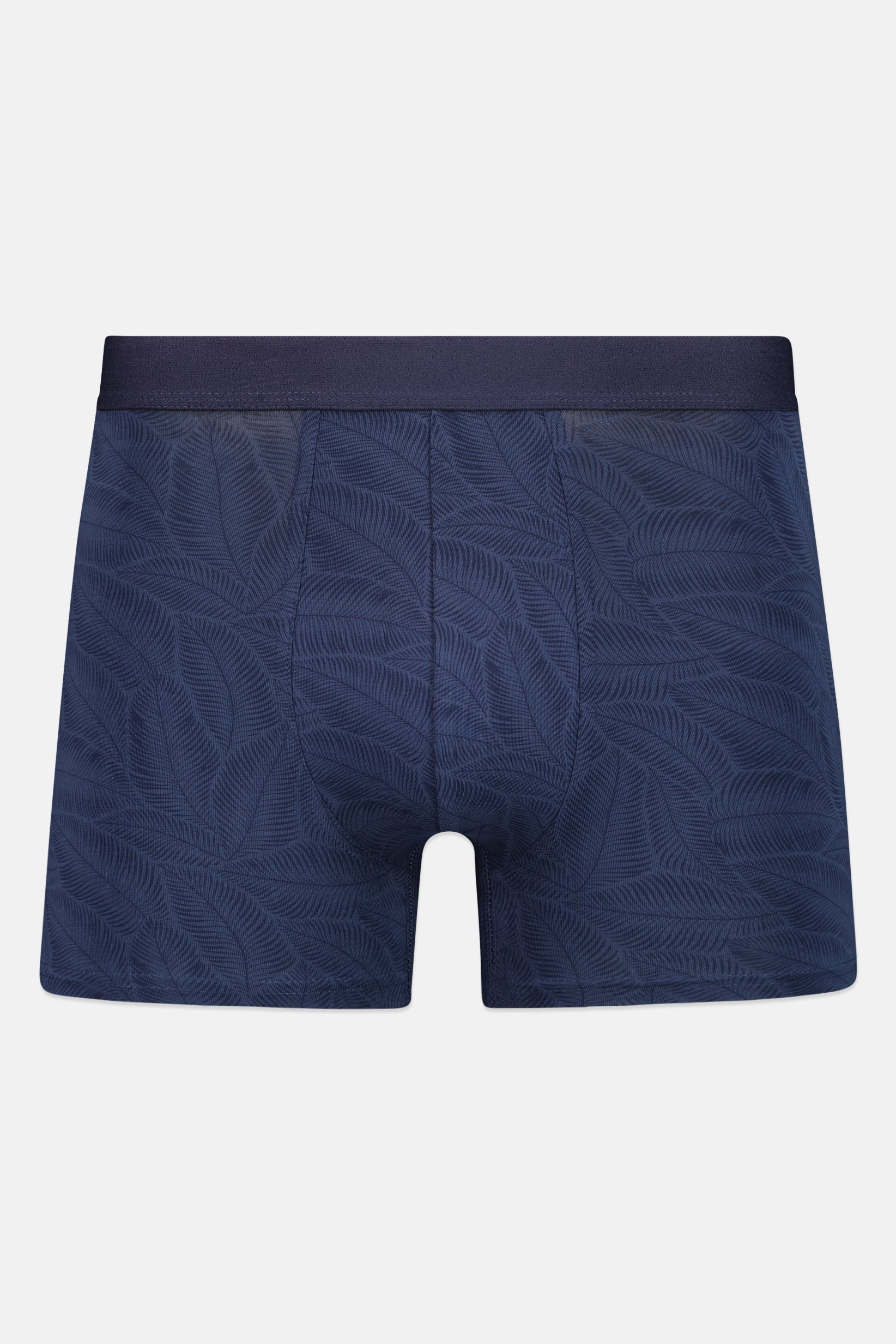 Men Allover Print Pull On Boxer, Navy