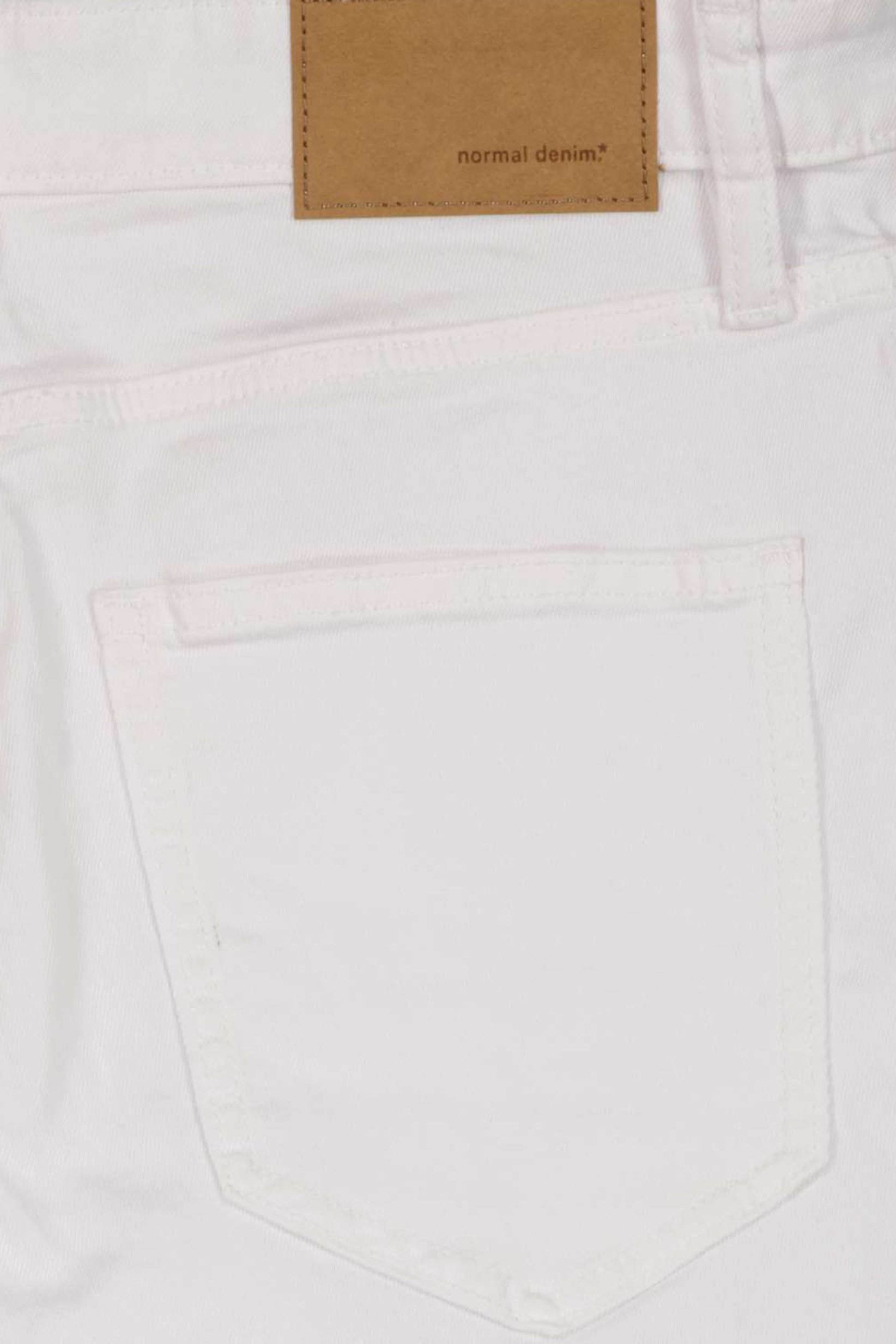 Men Slim Fit Solid Stretchable Denim Jeans, White