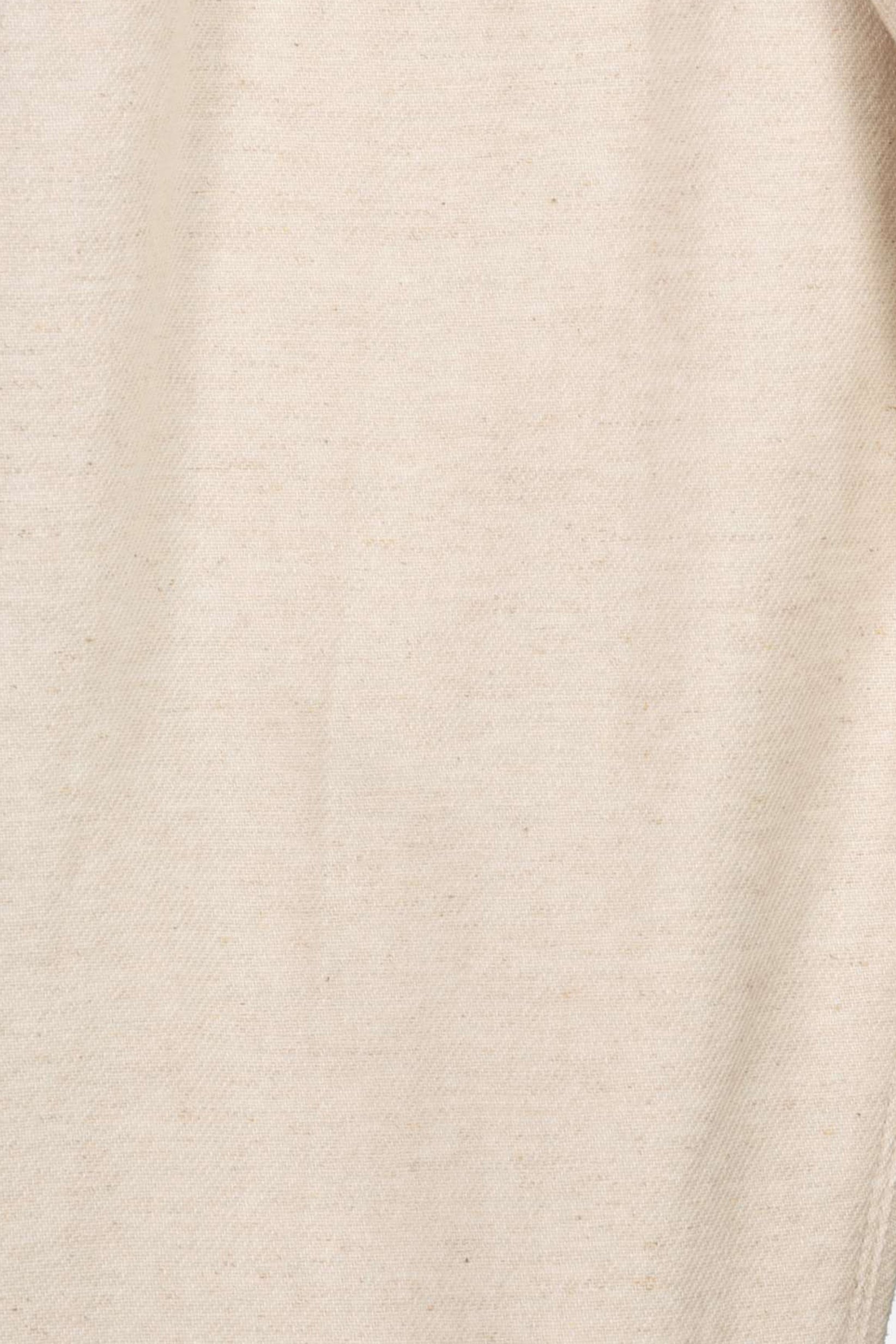 Men Carrot Fit Textured Straight Leg Pants, Beige