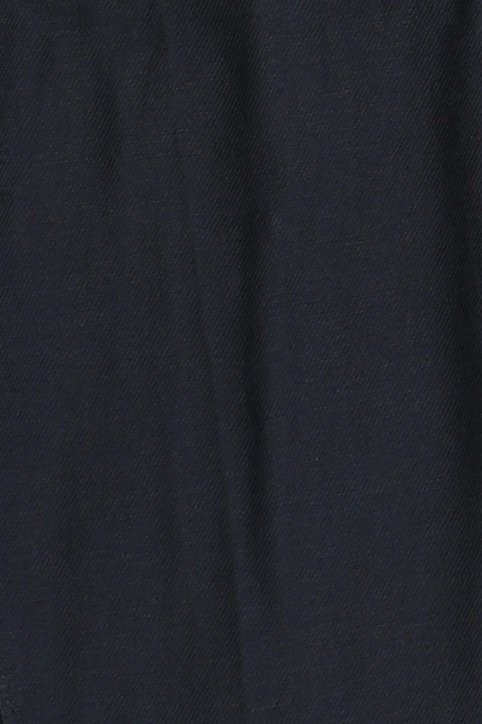 Men Carrot Fit Solid Straight Leg Pants, Navy