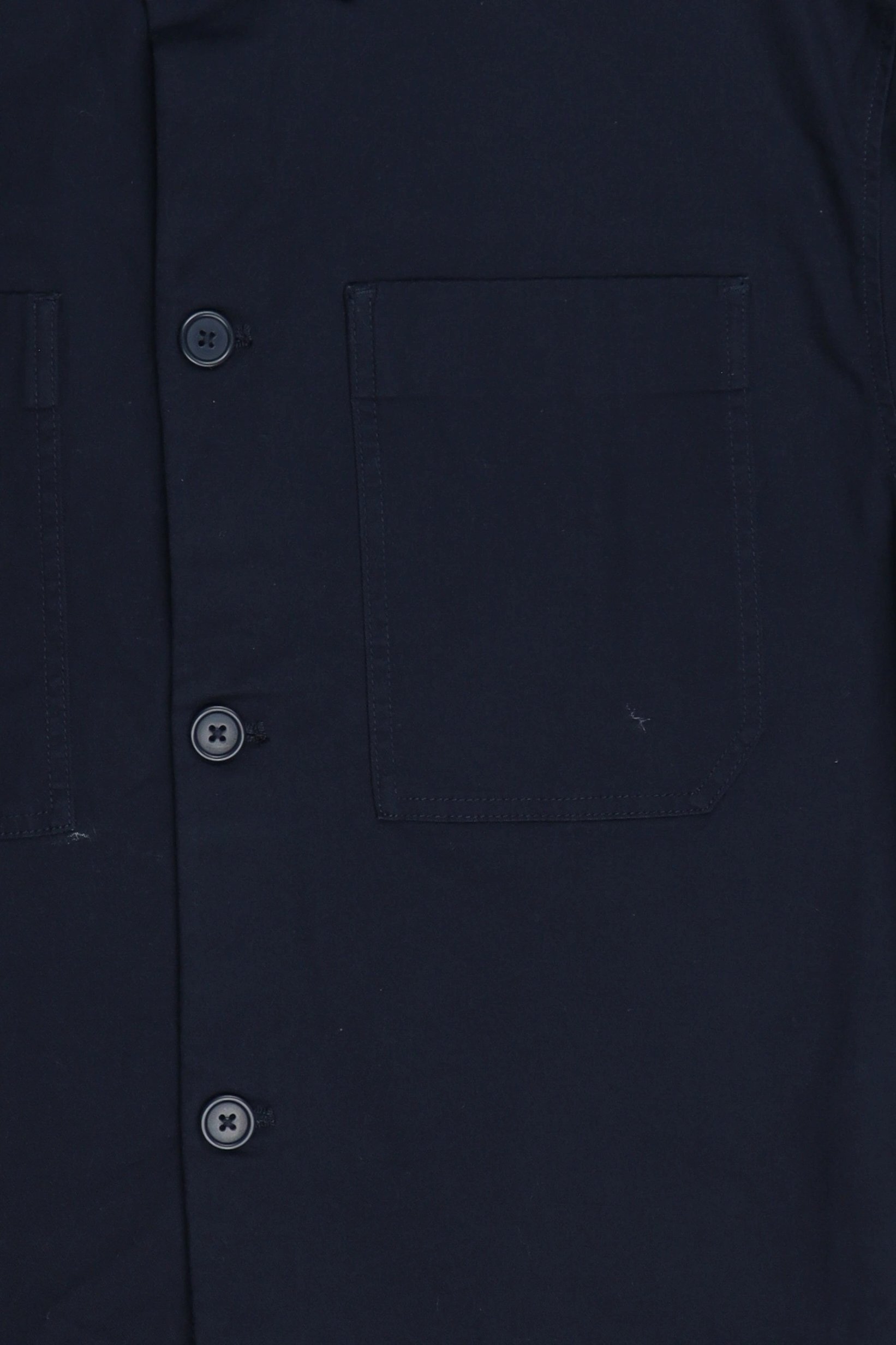 Men Regular Fit Plain Long Sleeve Casual Shirt, Navy Blue
